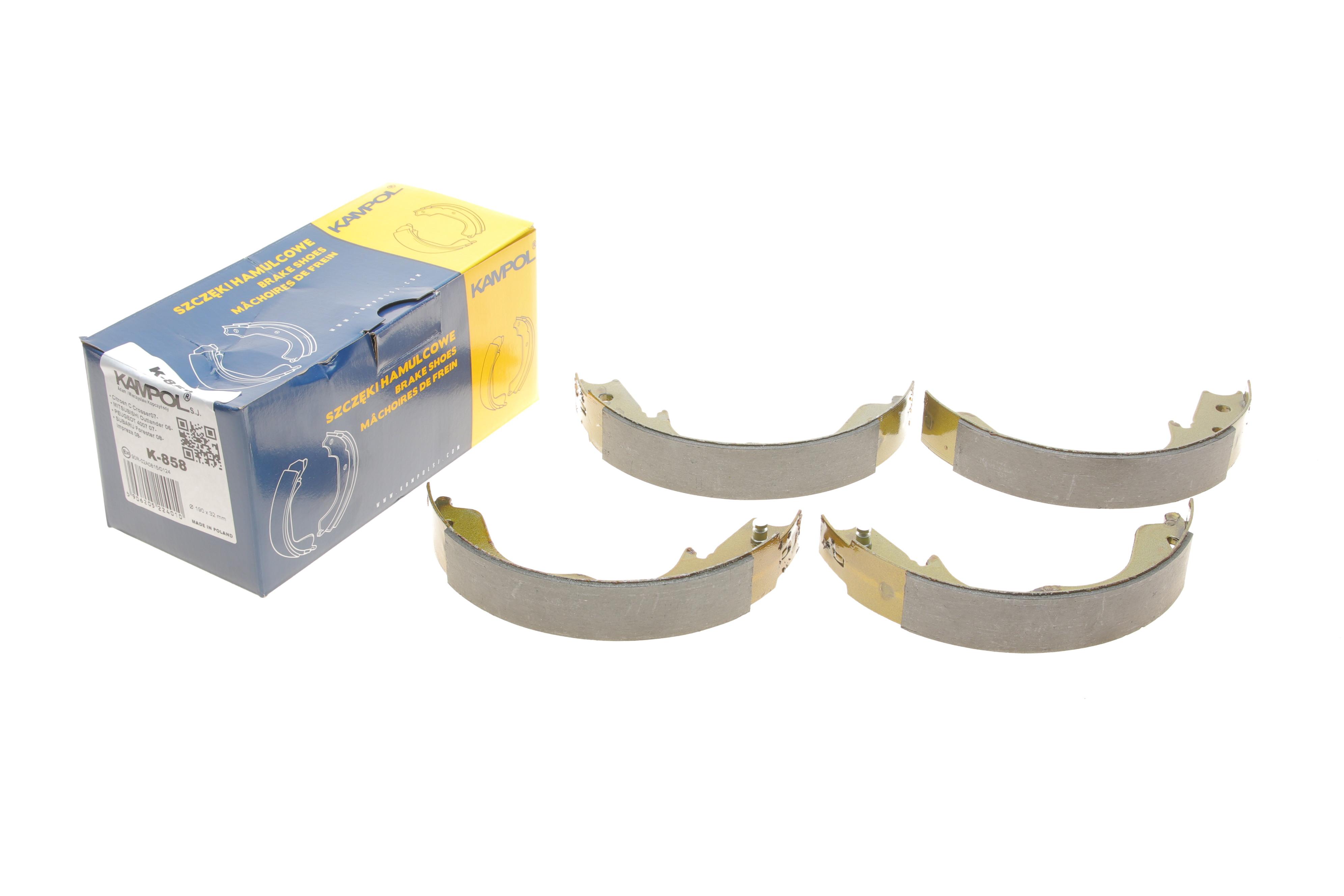 Колодки ручника Mitsubishi Grandis 04-/Outlander II/Subaru Forester 08- (190x32)