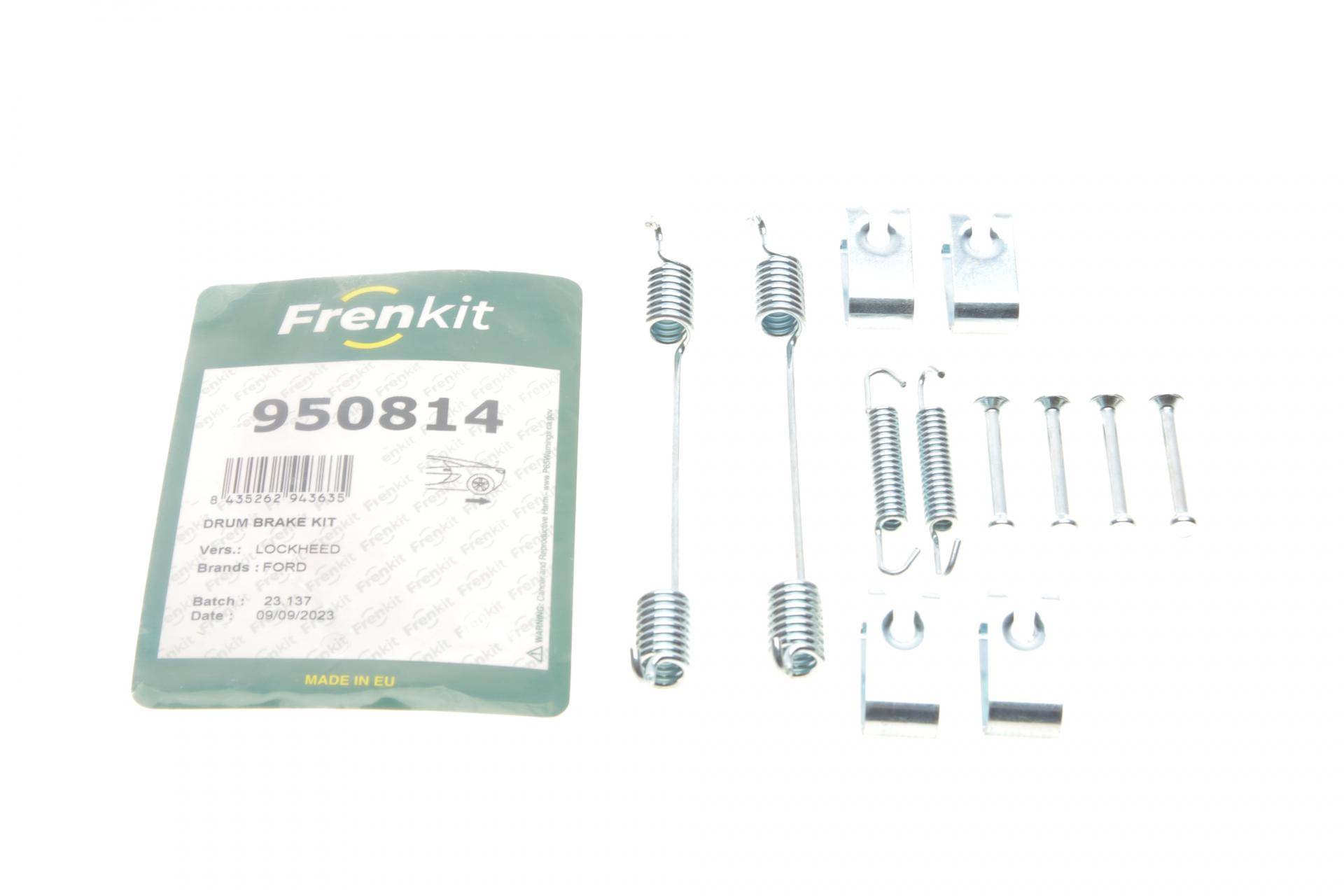 Комплект пружинок колодок ручника Fiat Doblo/Ford Transit 02- (228x42) (Lockheed)