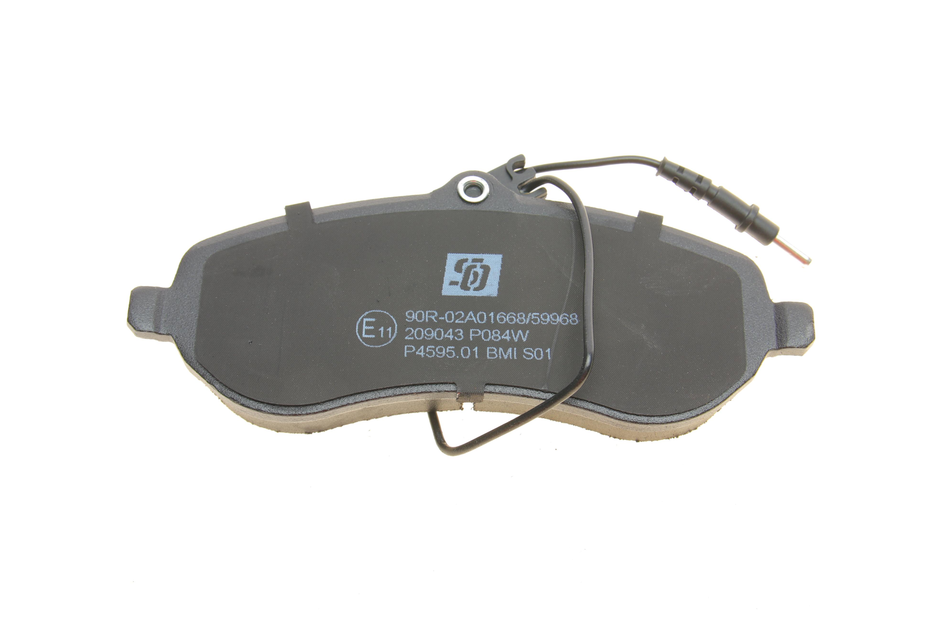 Колодки гальмівні (передні) Fiat Scudo 07- (з датчиком)