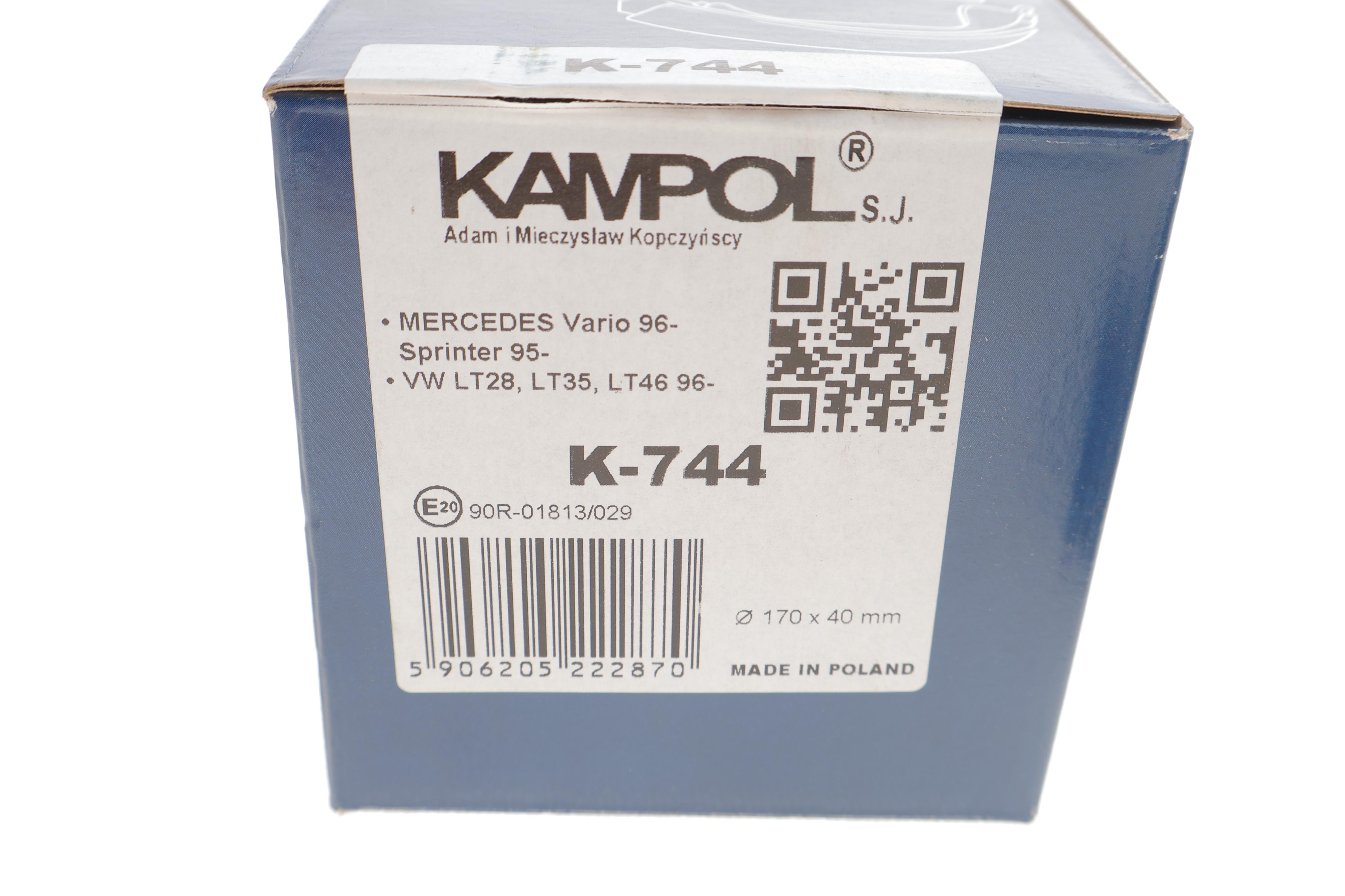 Колодки ручника MB Sprinter 408-416 (170x40)