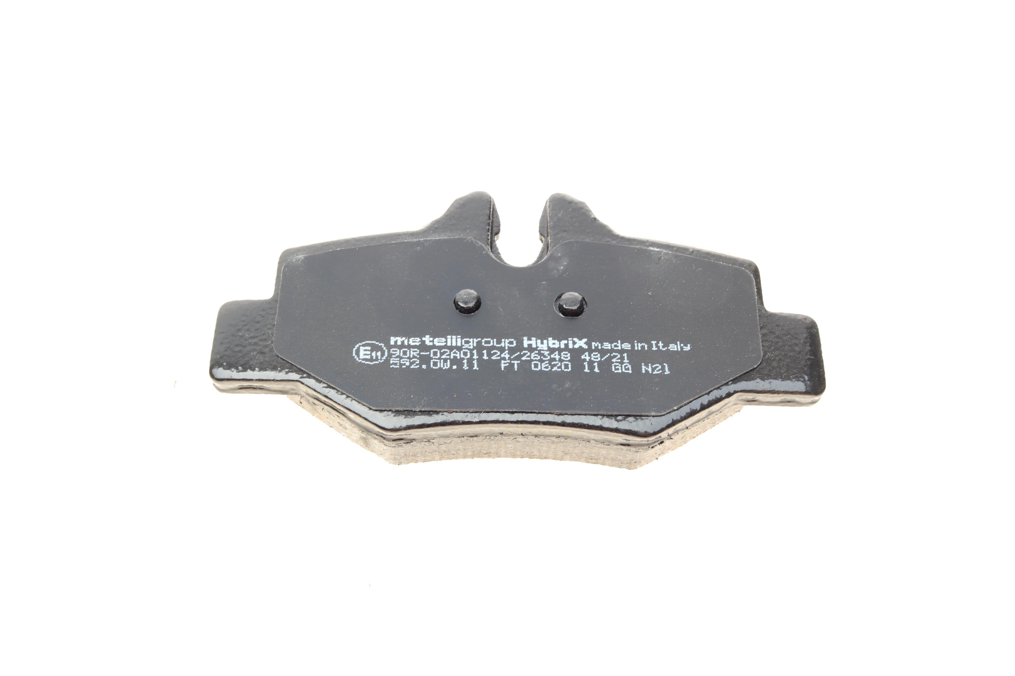 Колодки гальмівні (задні) MB Vito/Viano (W639) 03- (+датчики)