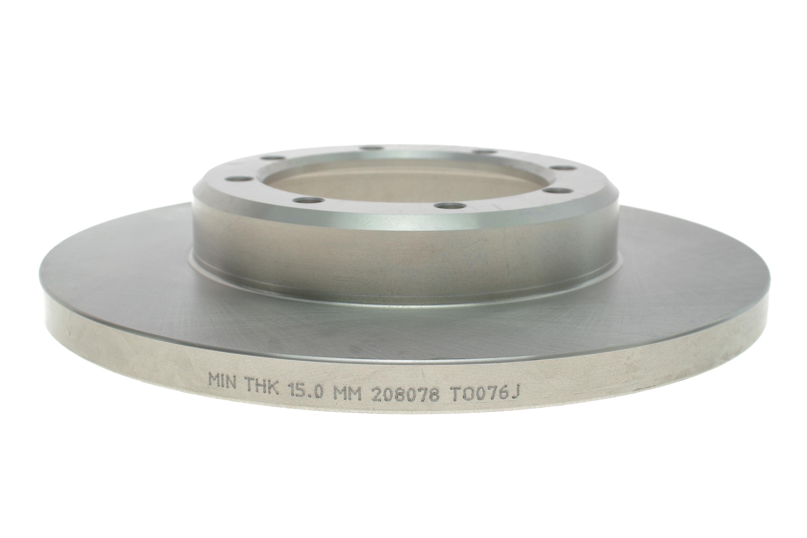 Диск гальмівний (задній) Renault Master 2.3dCi 10- (302x18) (спарка)