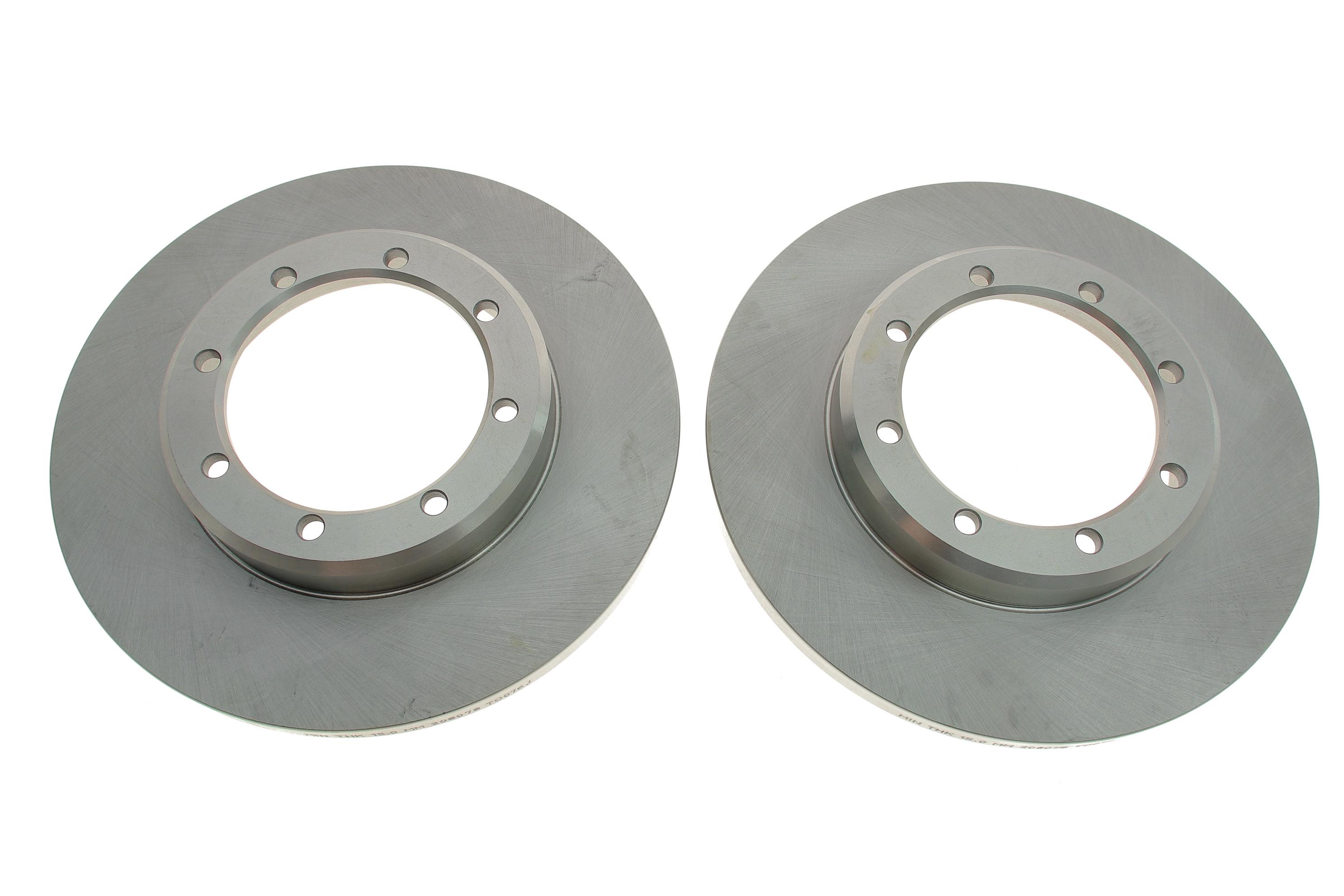 Диск гальмівний (задній) Renault Master 2.3dCi 10- (302x18) (спарка)