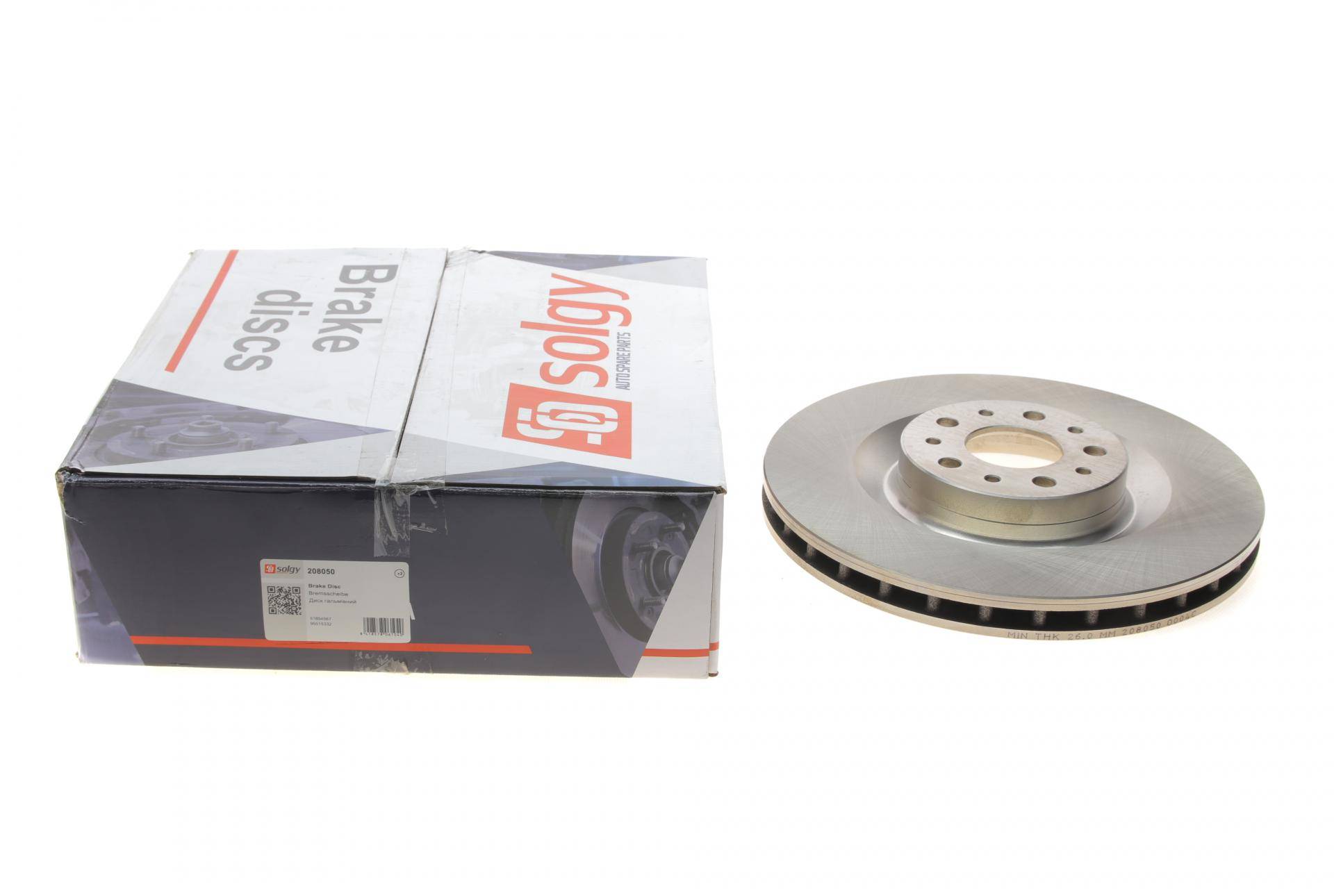 Диск гальмівний (передній) Fiat Doblo 10-/ Opel Combo 12- (305x28)