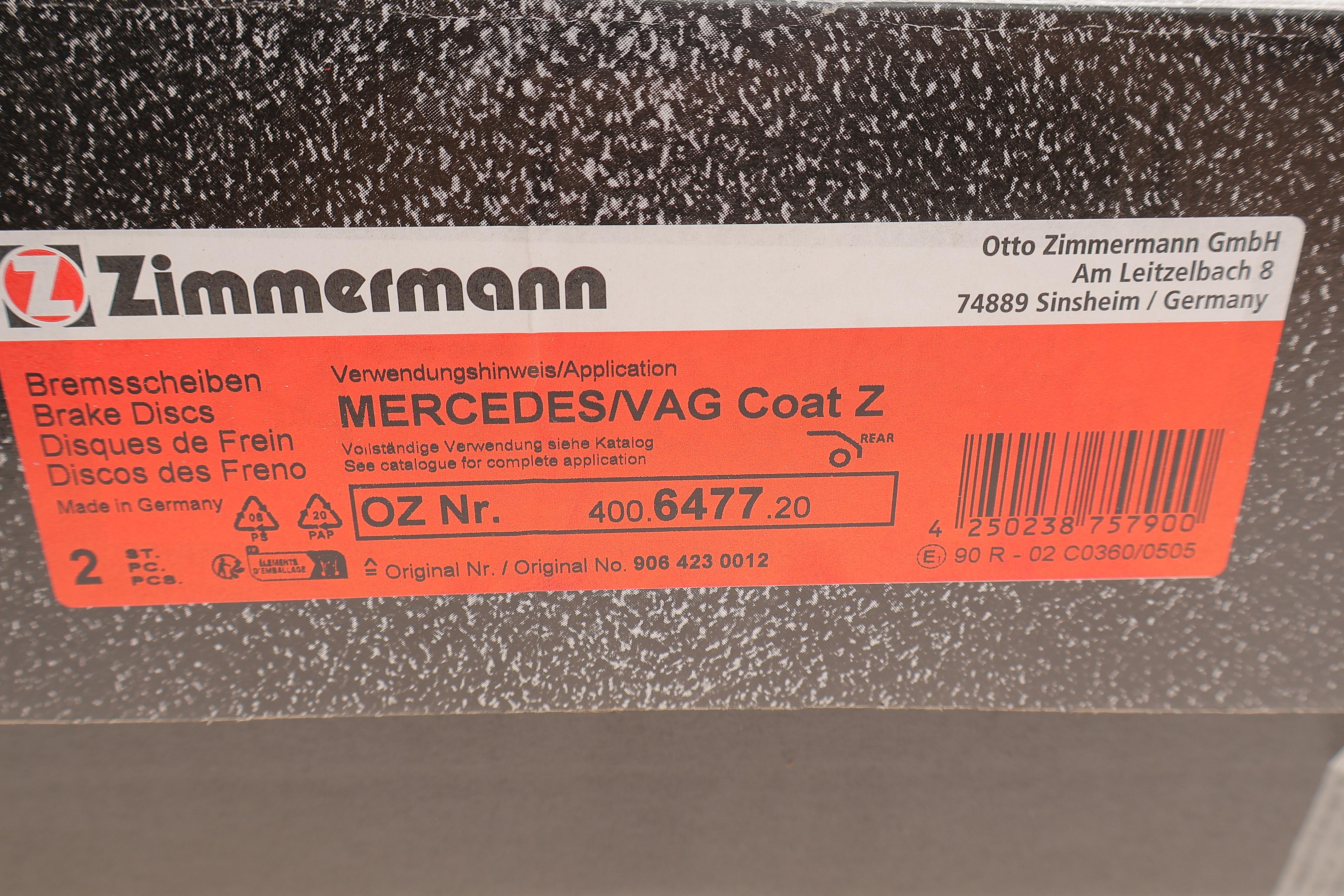 Диск гальмівний (задній) MB Sprinter 208-319 06- (298x16) (з покриттям) (повний)