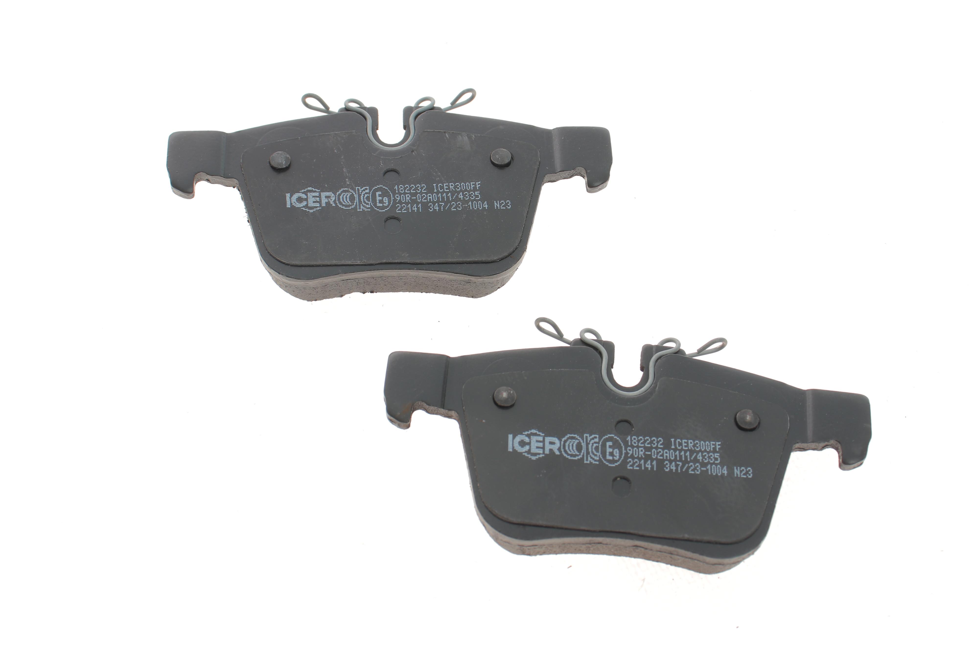 Колодки гальмівні (задні) Volvo S60/V60 18-/S90/V90/XC60 16-/XC90/Land Rover Discovery 14-