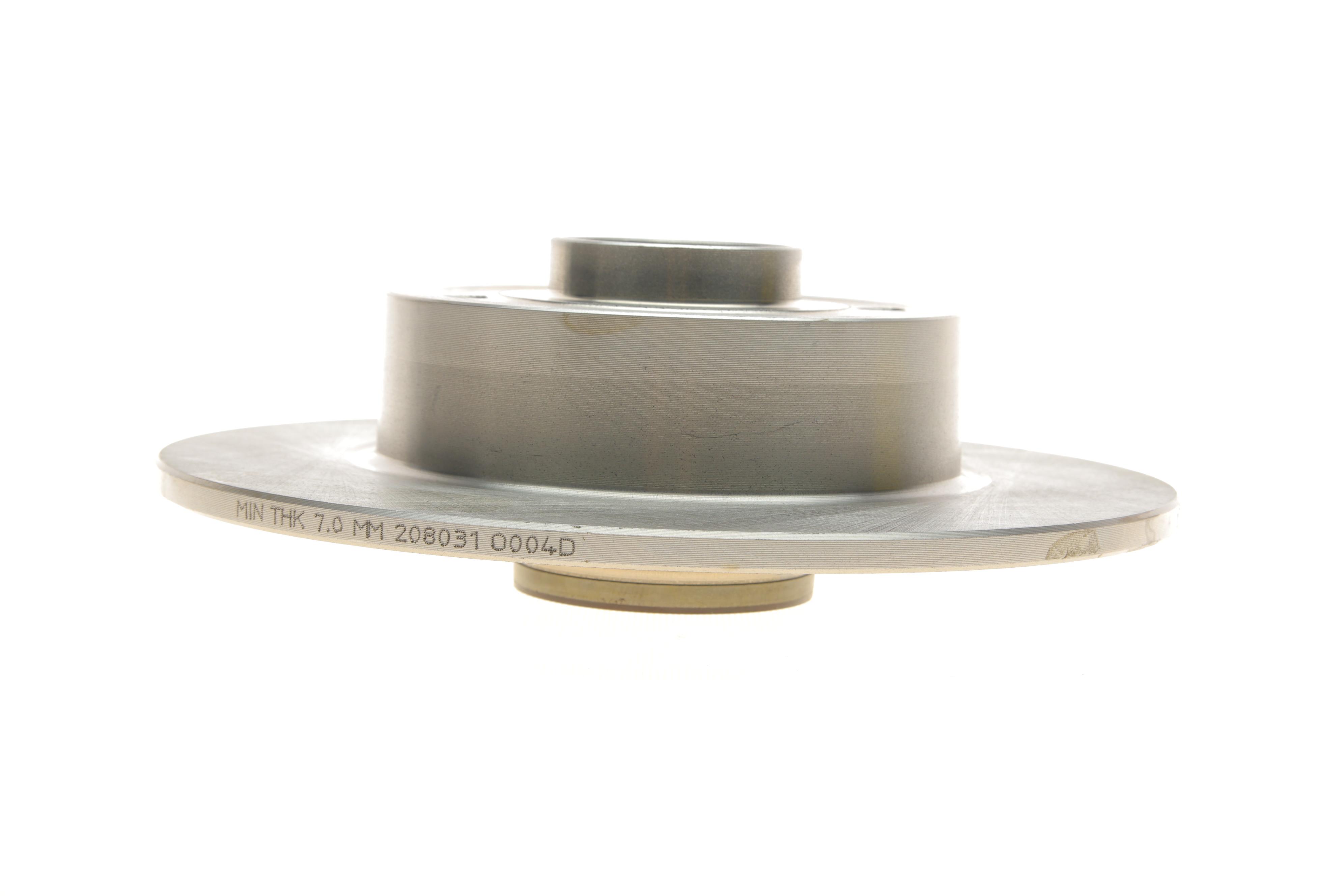 Диск гальмівний (задній) Renault Megane II 03- (240х8) (+ABS) (з підшипником)