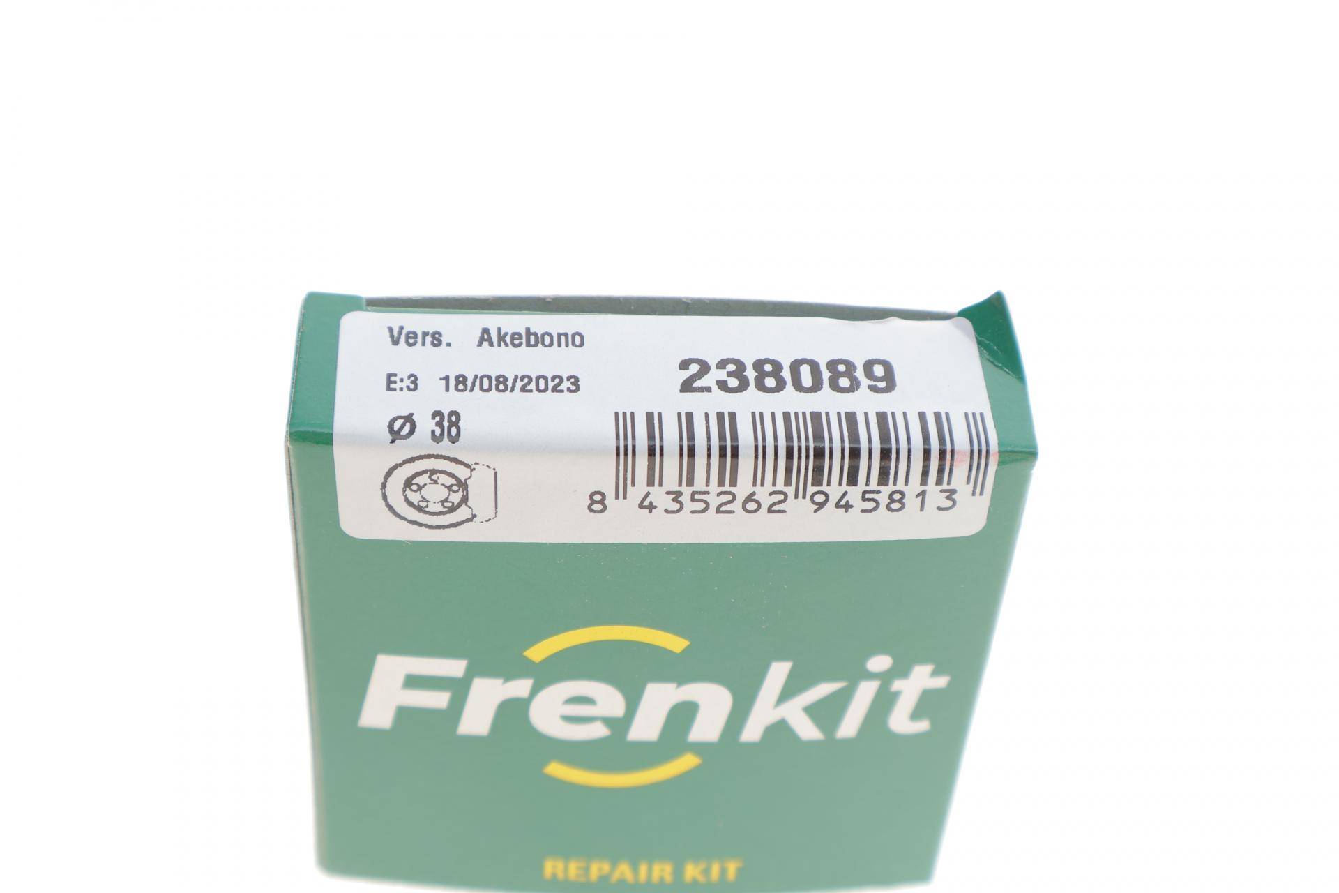 Ремкомплект супорта (заднього) Nissan Leaf 10- (d=38mm) (Akebono)