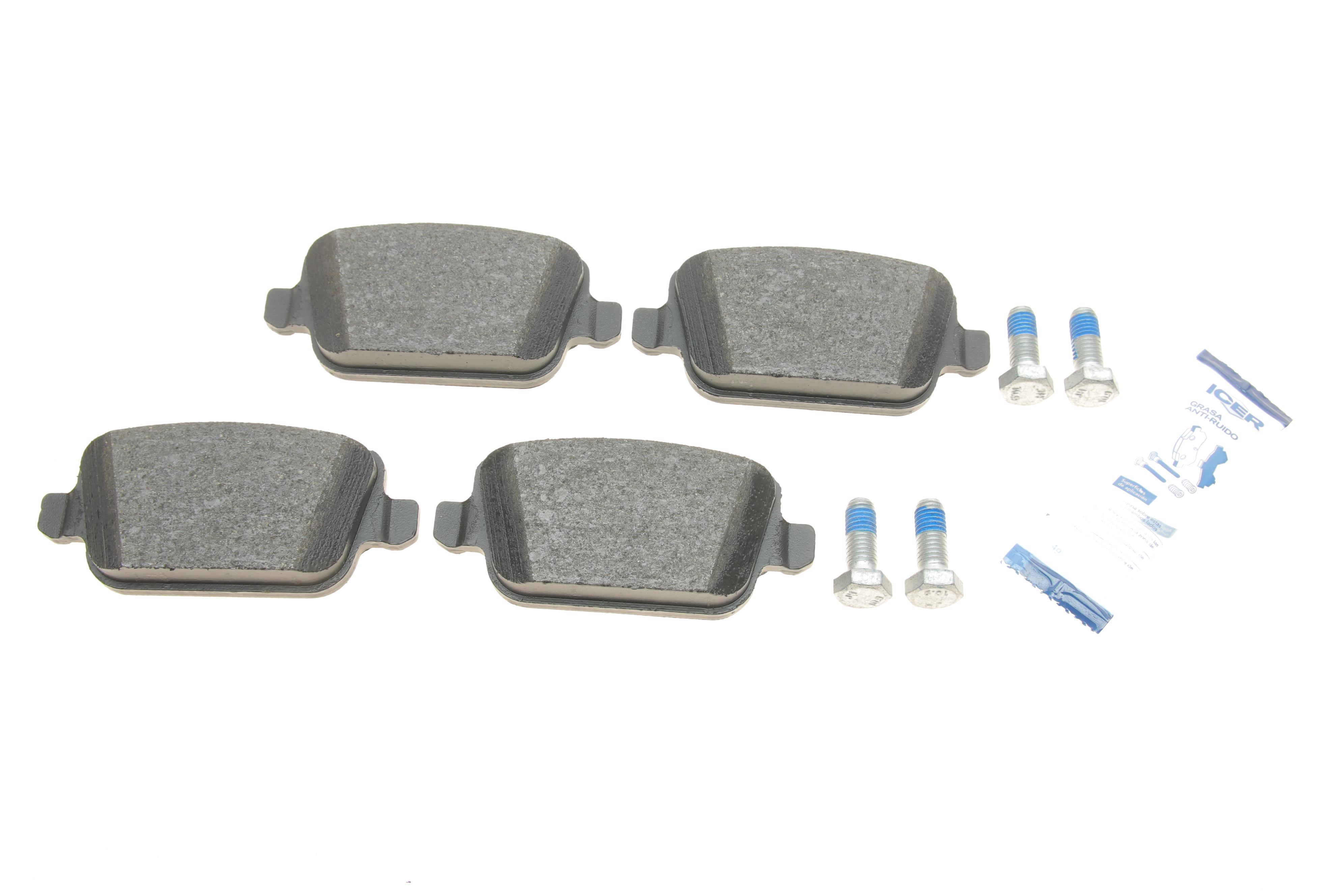 Колодки гальмівні (задні) Ford Focus/Galaxy/Mondeo/S-Max/Kuga 05-15/Volvo S80/V70/XC70 06-16