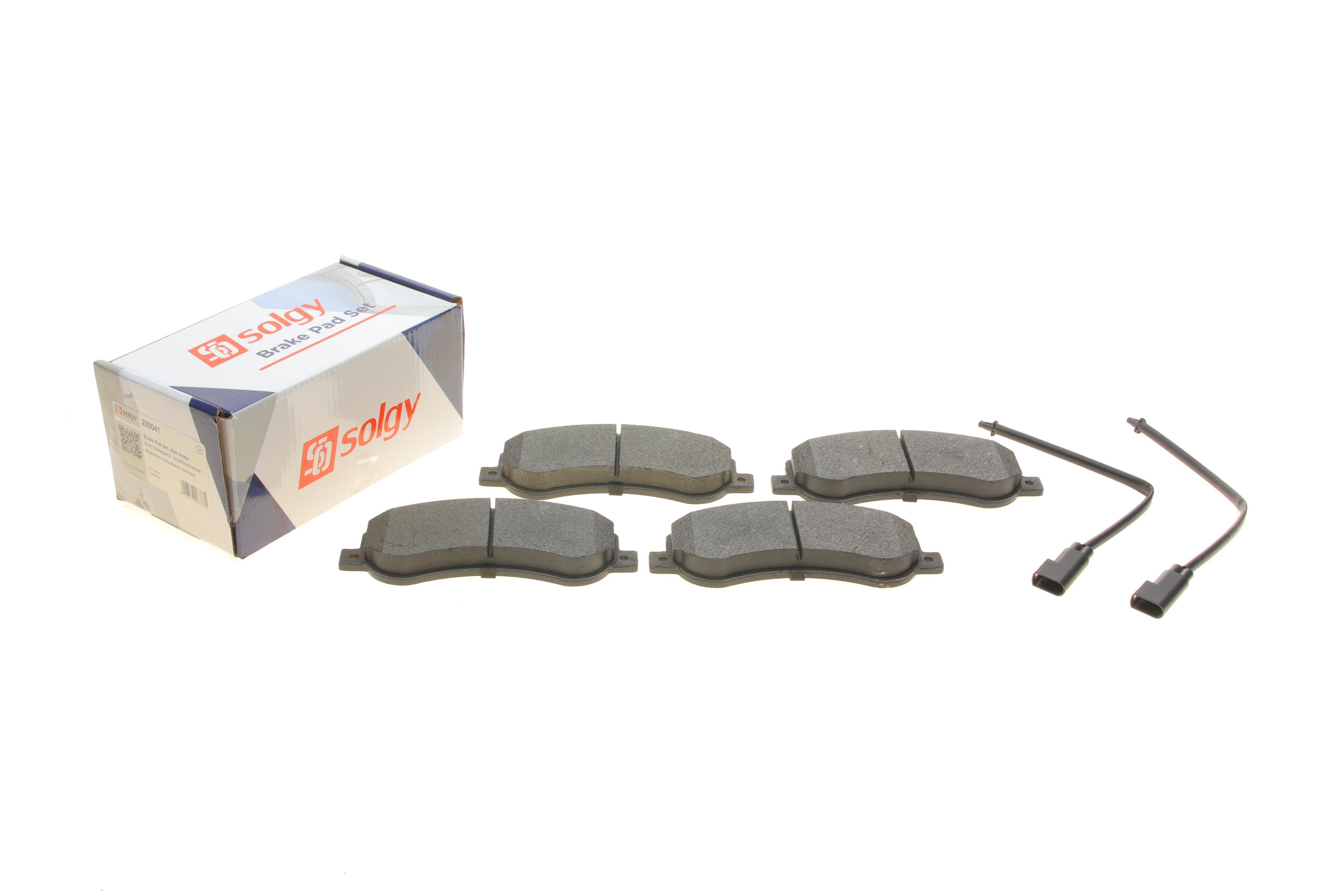 Колодки гальмівні (передні) Ford Transit 06- (RWD) (з датчиками)