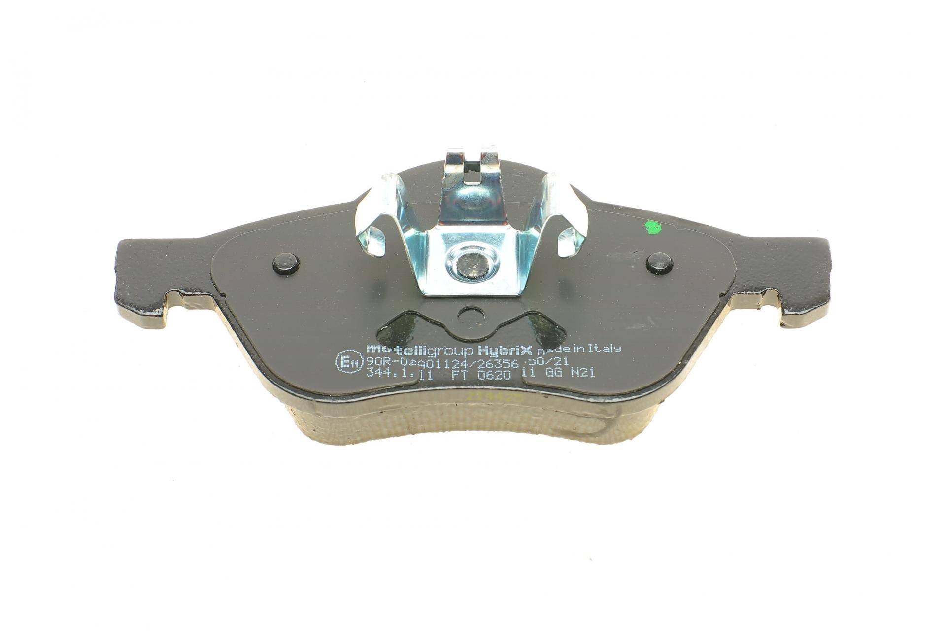 Колодки гальмівні (передні) Renault Clio III 06-14/Megane II 02-/Scenic II 03-