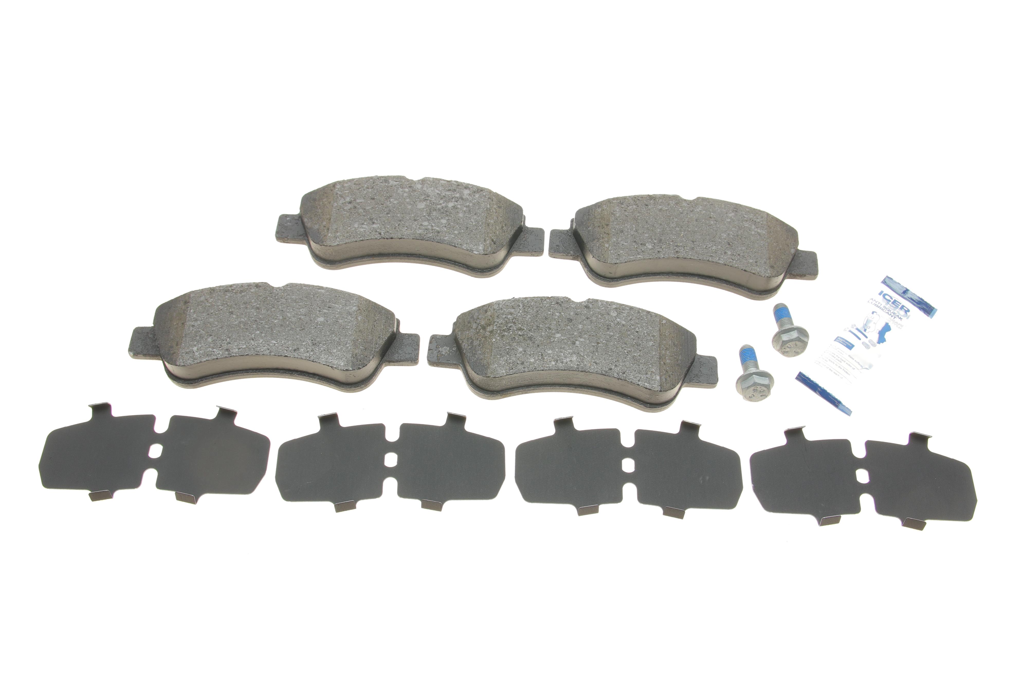 Колодки гальмівні (передні) Citroen Berlingo/C2/C3/C4/Peugeot 206/207/208/307 96-/Opel Corsa F 19-