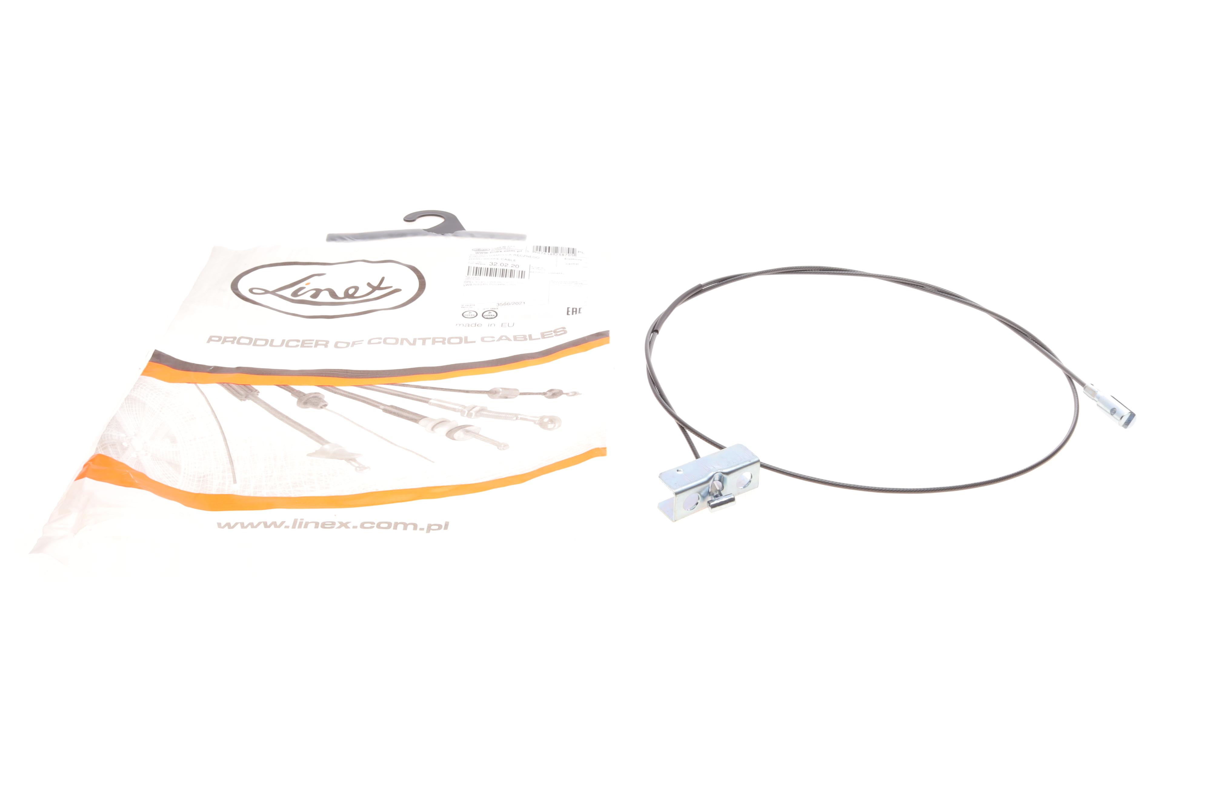 Трос ручника (передній) Opel Vivaro/Renault Trafic 1.9/2.0/2.5 CDTI/dCi 01- (1645mm)