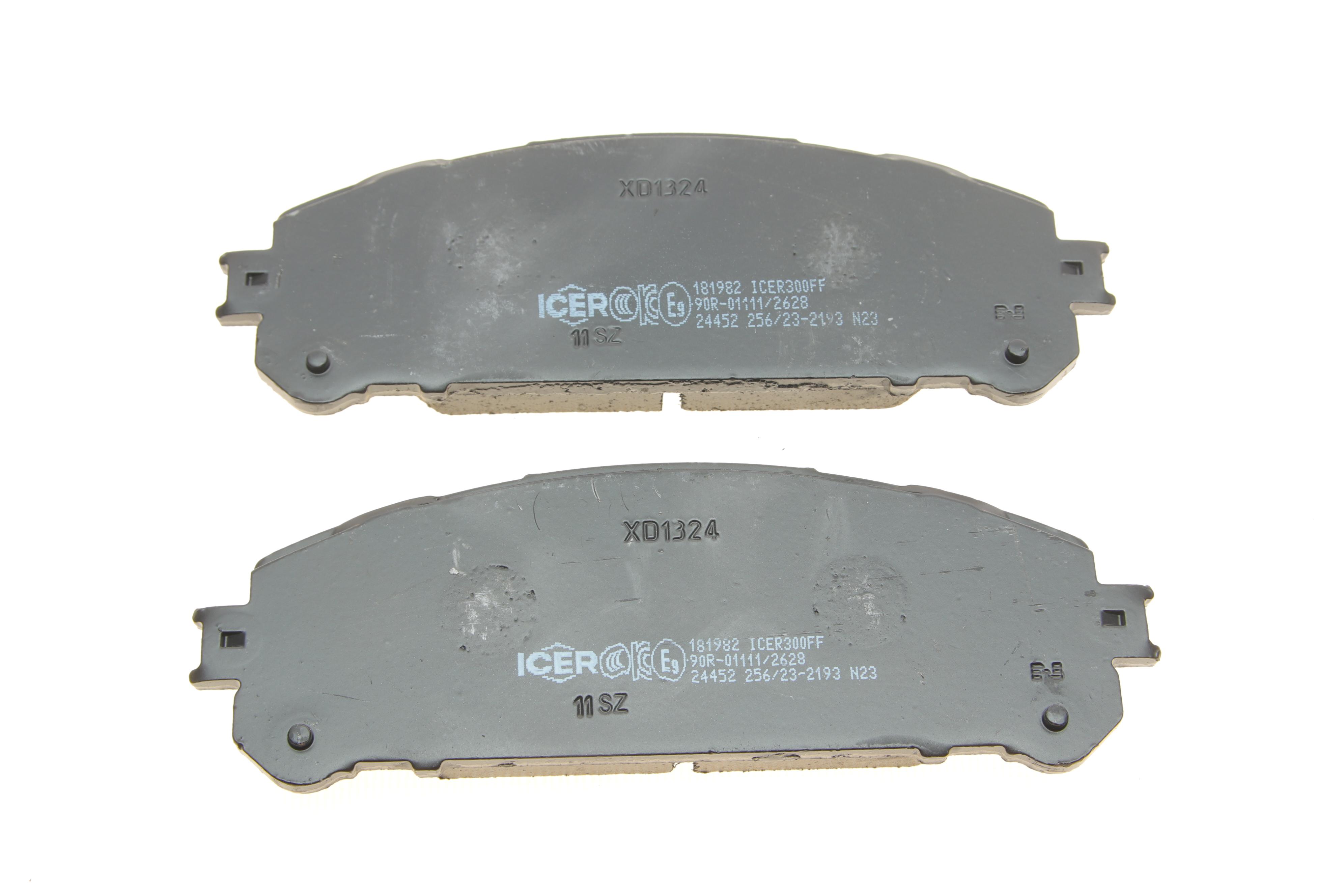 Колодки гальмівні (передні) Toyota Camry 17-/Highlander 07-/Rav4 IV/V/Lexus ES 12-/NX 14-/RX 08-