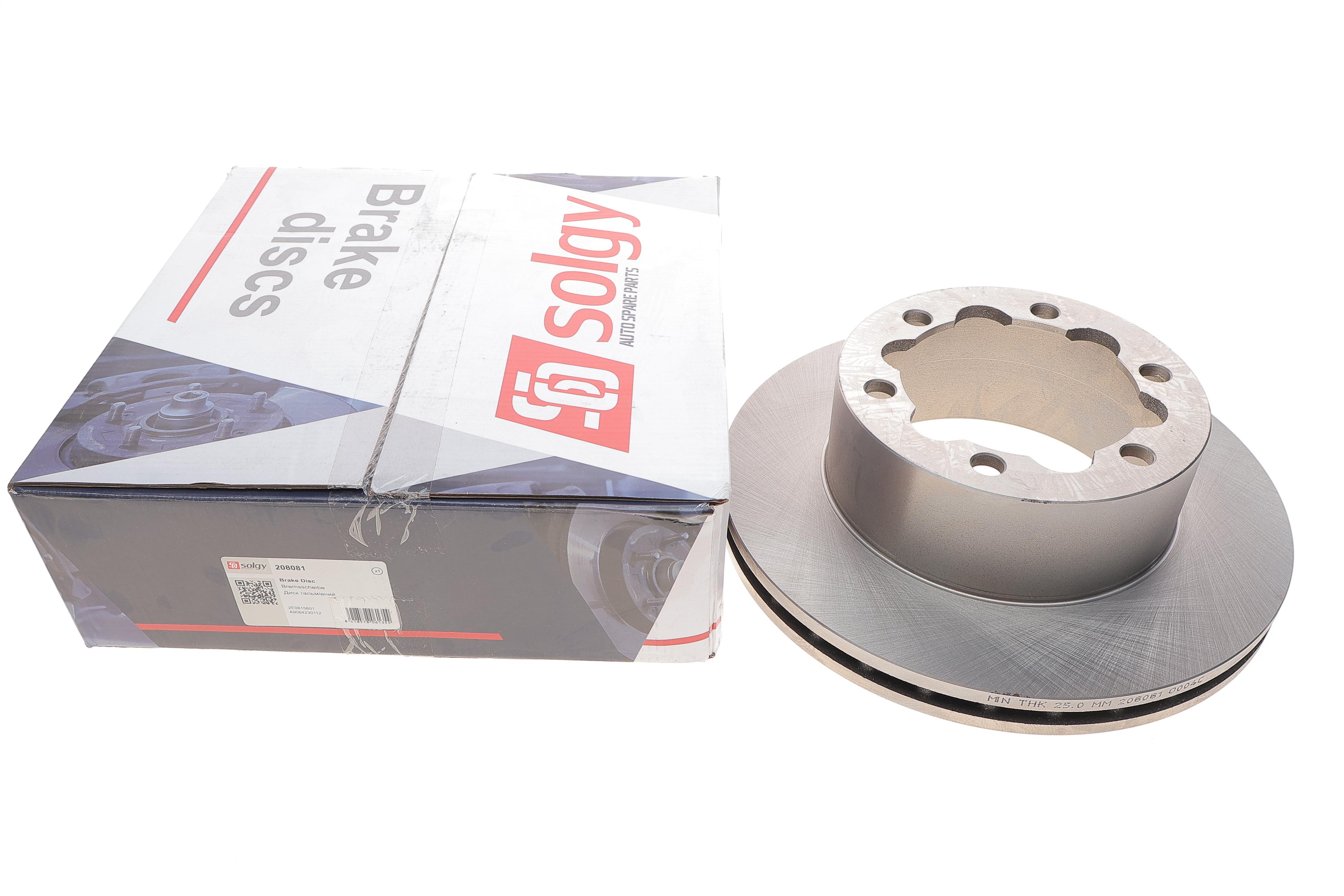 Диск гальмівний (задній) MB Sprinter 508-519 06- (303x28)