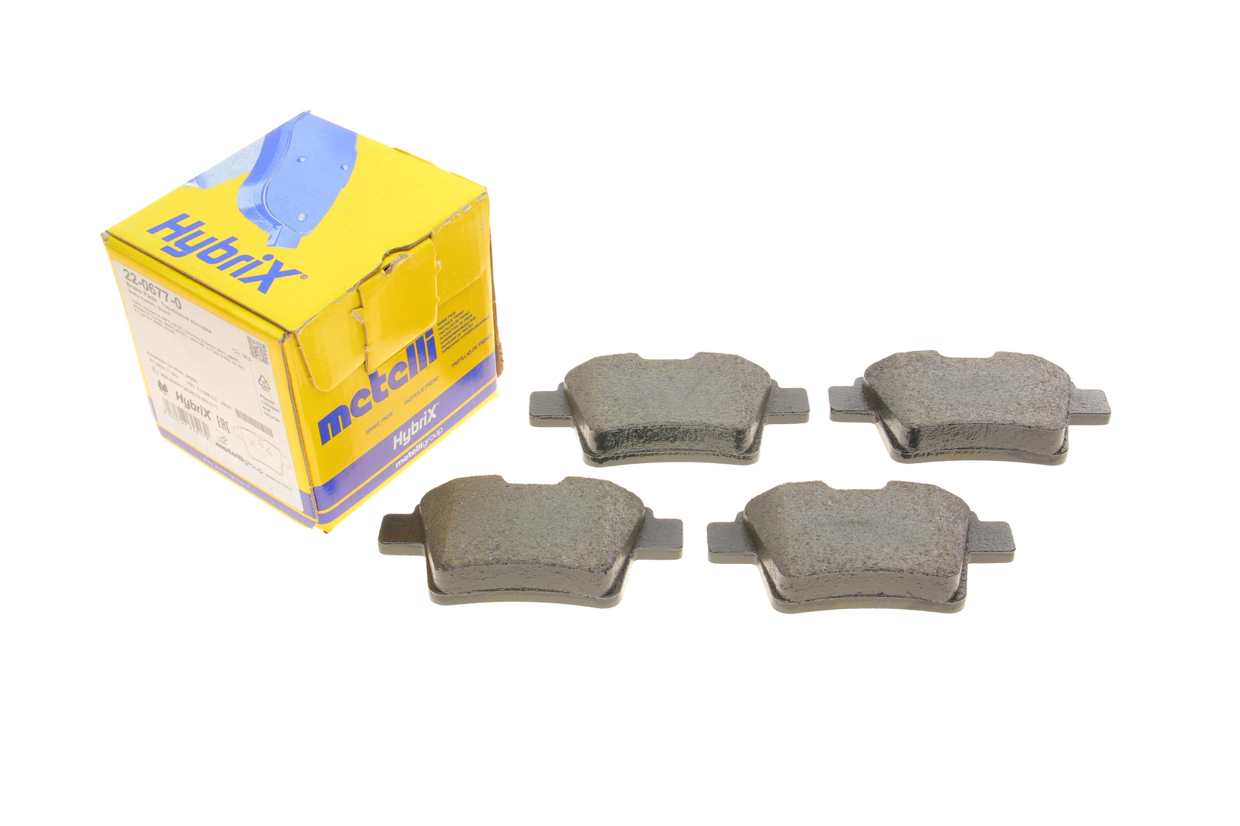 Колодки гальмівні (задні) Ford Mondeo III 1.8-2.2 00-07