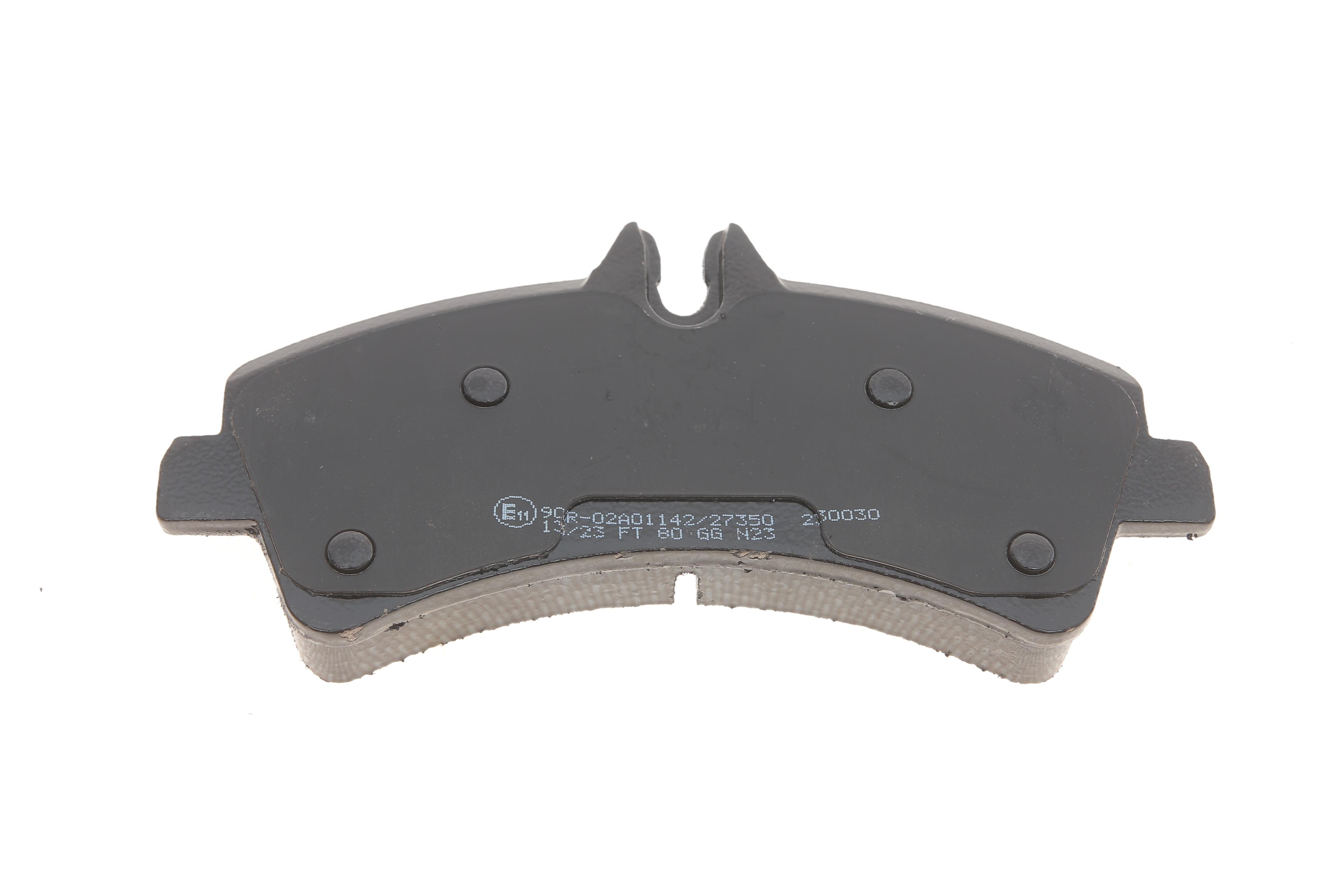 Колодки гальмівні (задні) MB Sprinter 411-519CDI/VW Crafter 06- (спарка)