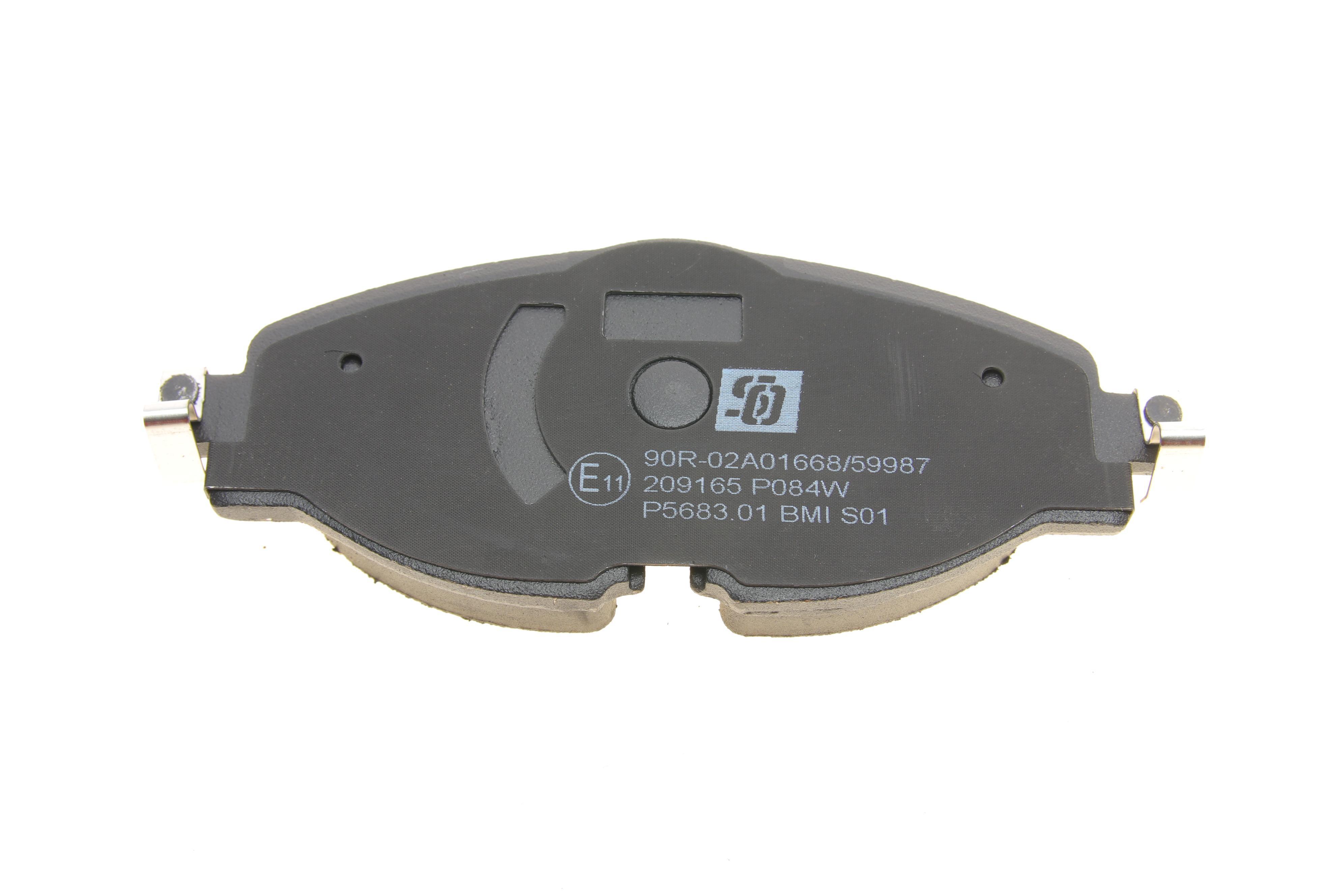 Колодки гальмівні (передні) Audi A3/Q2/Q3/Seat/Skoda Octavia/Kodiaq/VW Golf/Passat B8 12- (+датчик)