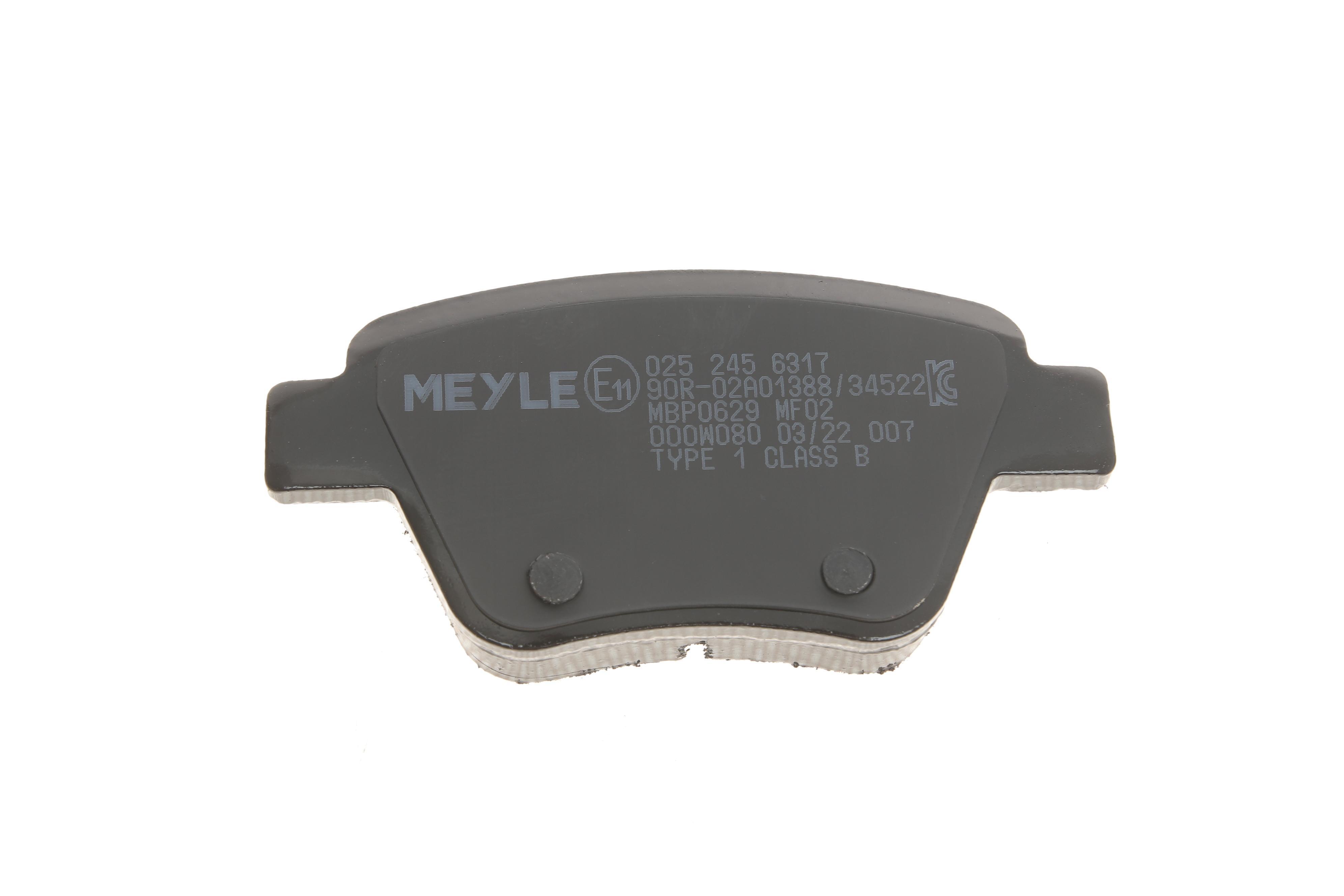 Колодки гальмівні (задні) Audi A1/A3/Skoda Octavia/SuperB/VW Caddy III/Golf/Touran 03-