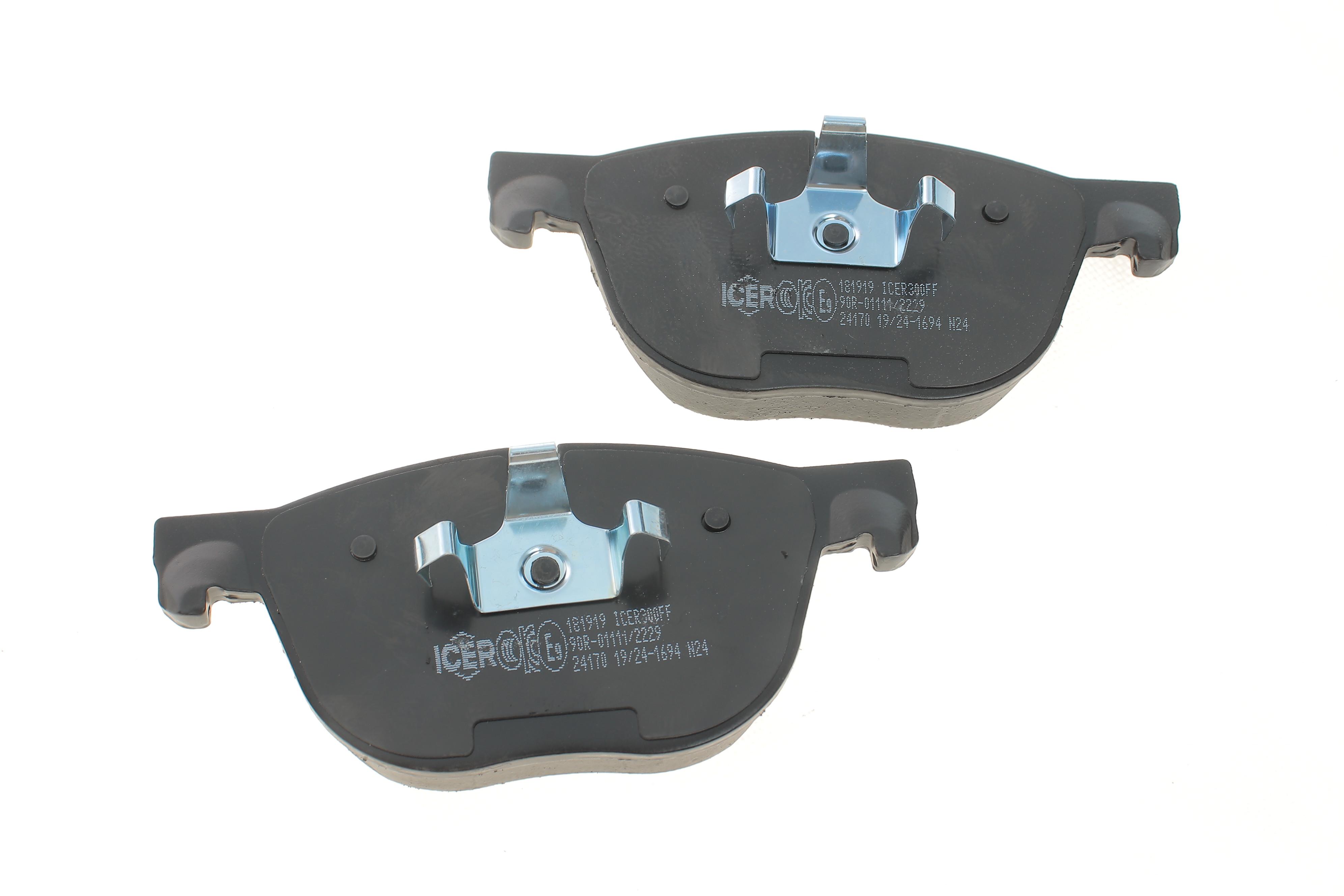 Колодки гальмівні (передні) BMW X4 (F26) 14-18/X5 (E70/F15/F85) 06-18/X6 (E71/E72/F16/F86) 08-19