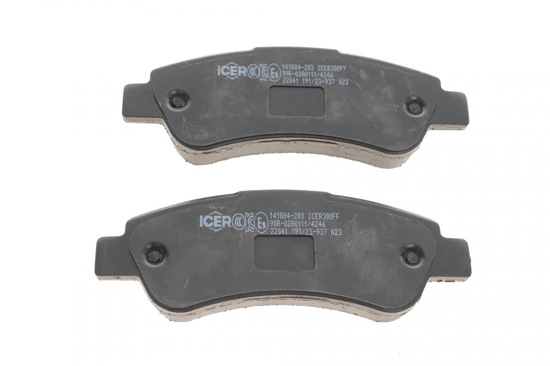 Колодки гальмівні (задні) Citroen Jumper/Fiat Ducato/Peugeot Boxer 06- (+датчики)