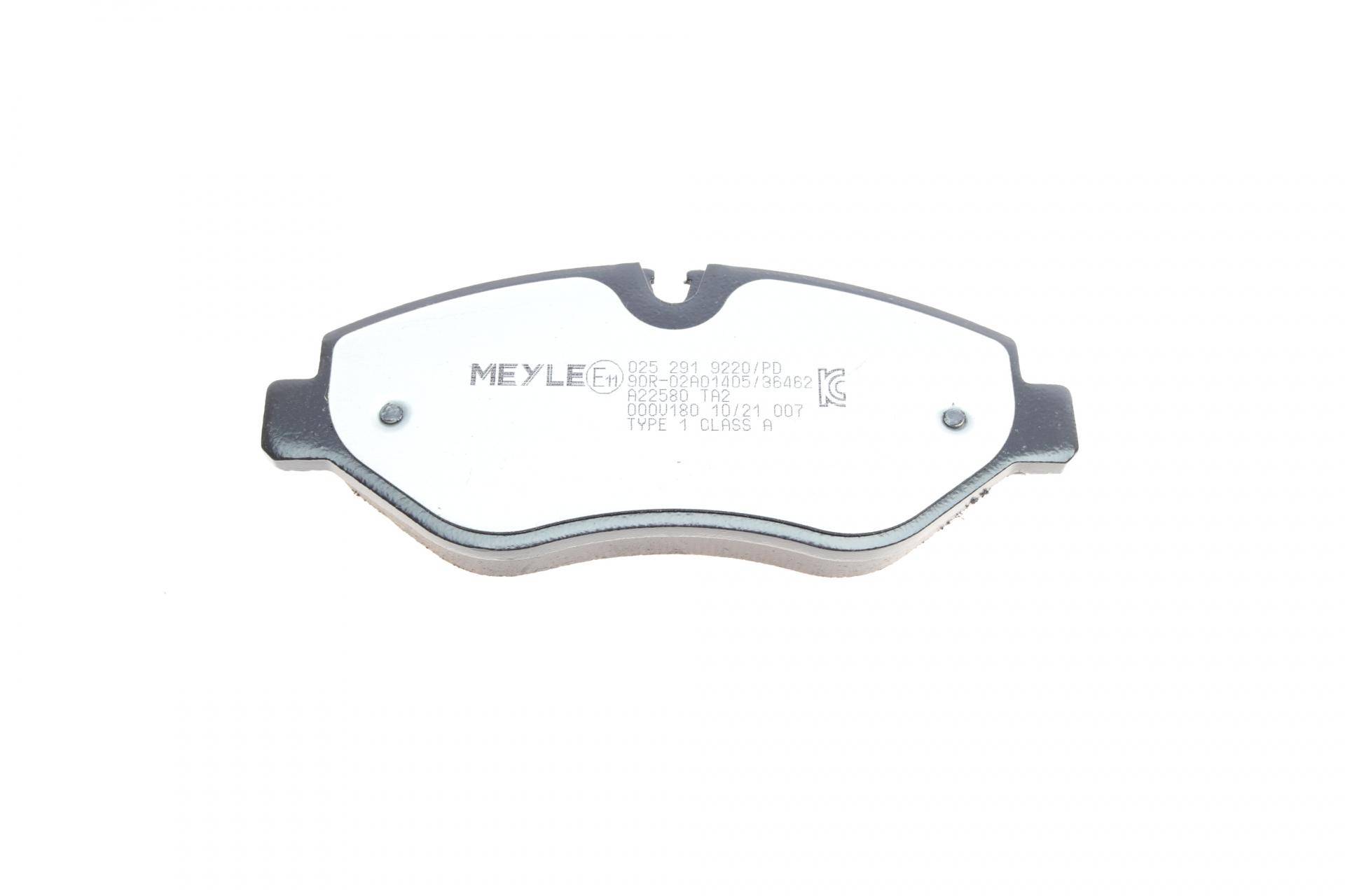 Колодки гальмівні (передні) MB Sprinter (906) /Vito (W639) (Brembo) (Platinum)