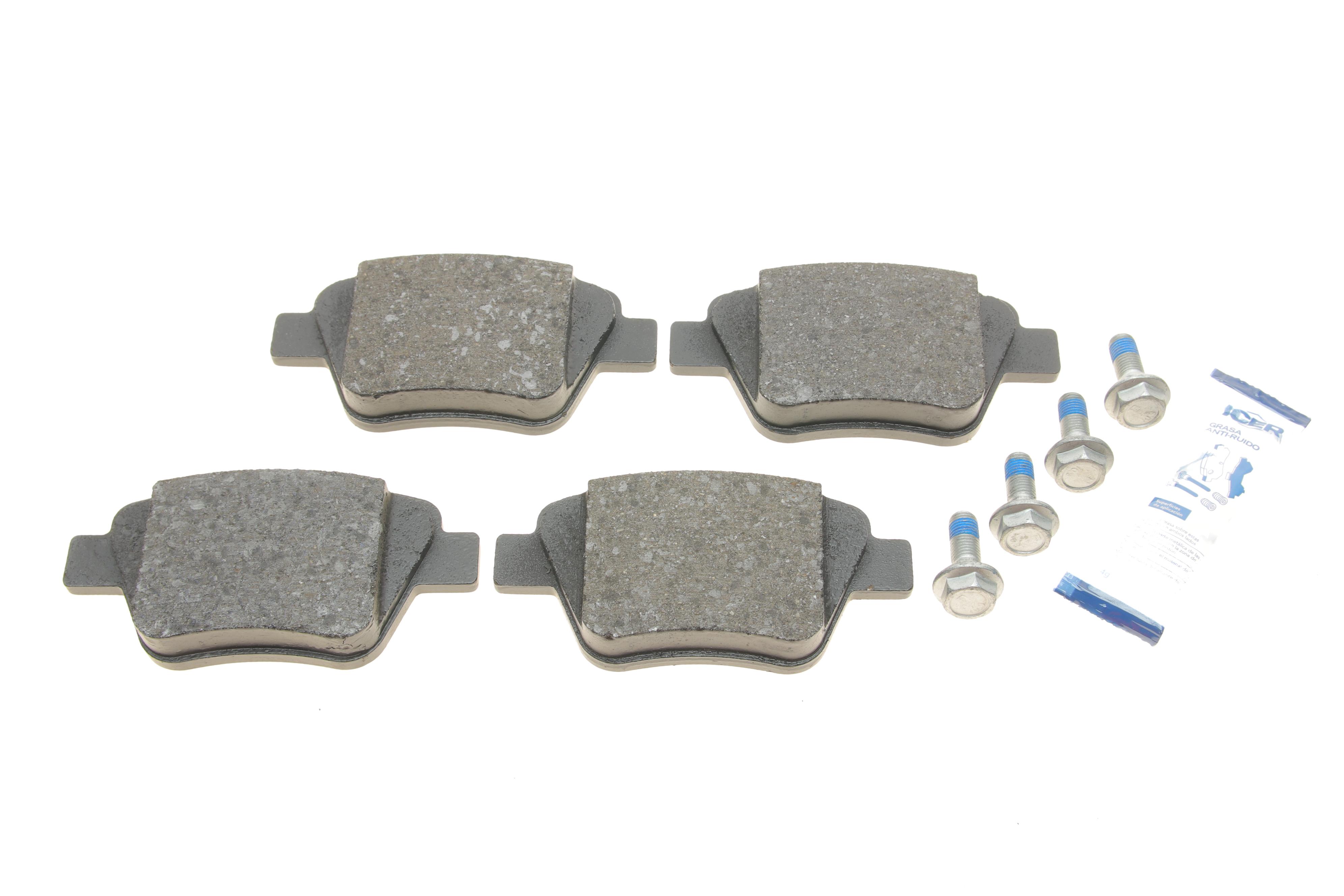 Колодки гальмівні (задні) Audi A1/A3/Skoda Octavia/SuperB/Yeti/VW Caddy/Touran/Golf/Passat B7/B8 04