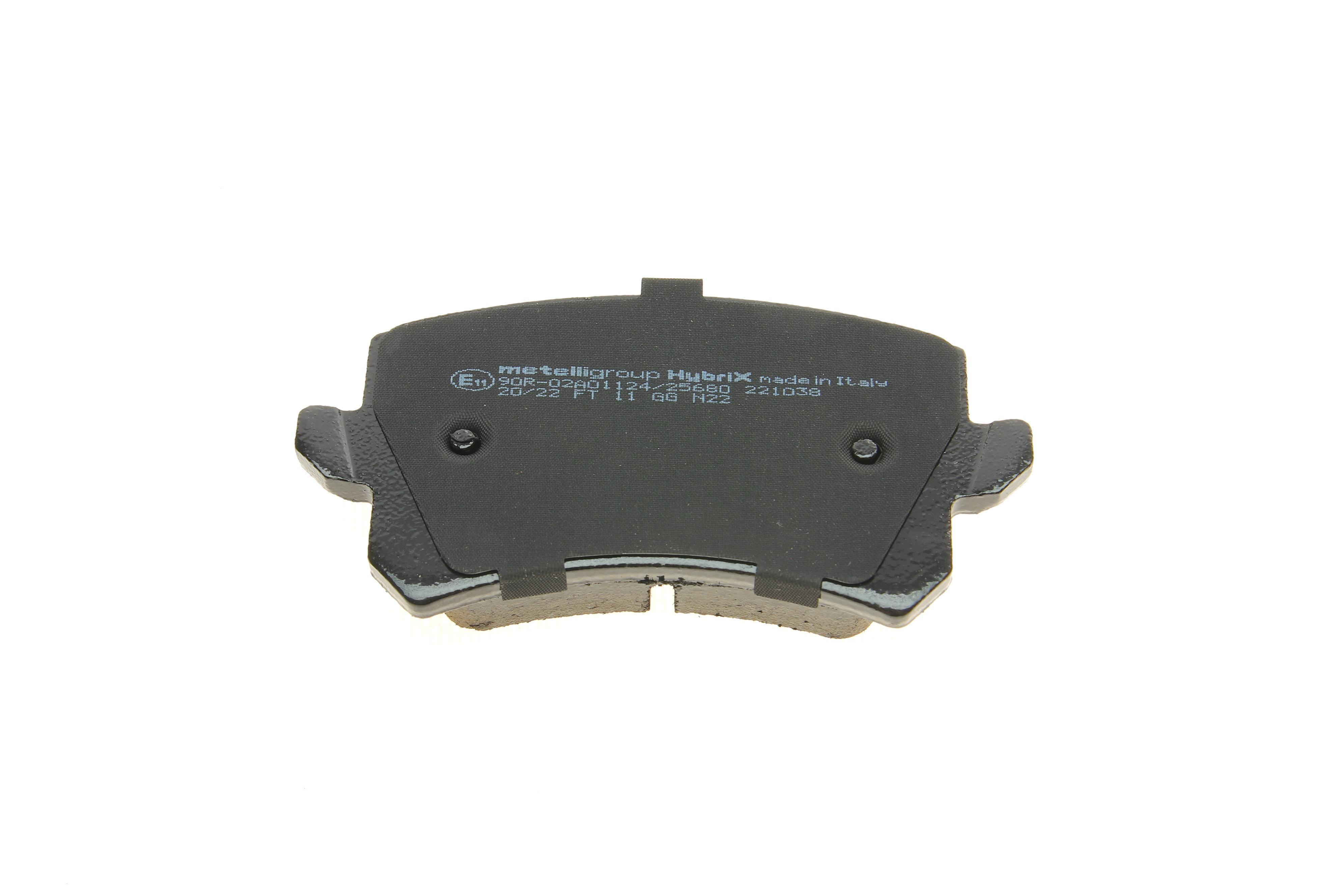 Колодки гальмівні (задні) Audi A6 05-18/Q3/Skoda Octavia 12-/VW Passat B6-B8/Tiguan 05-/Sharan 10-