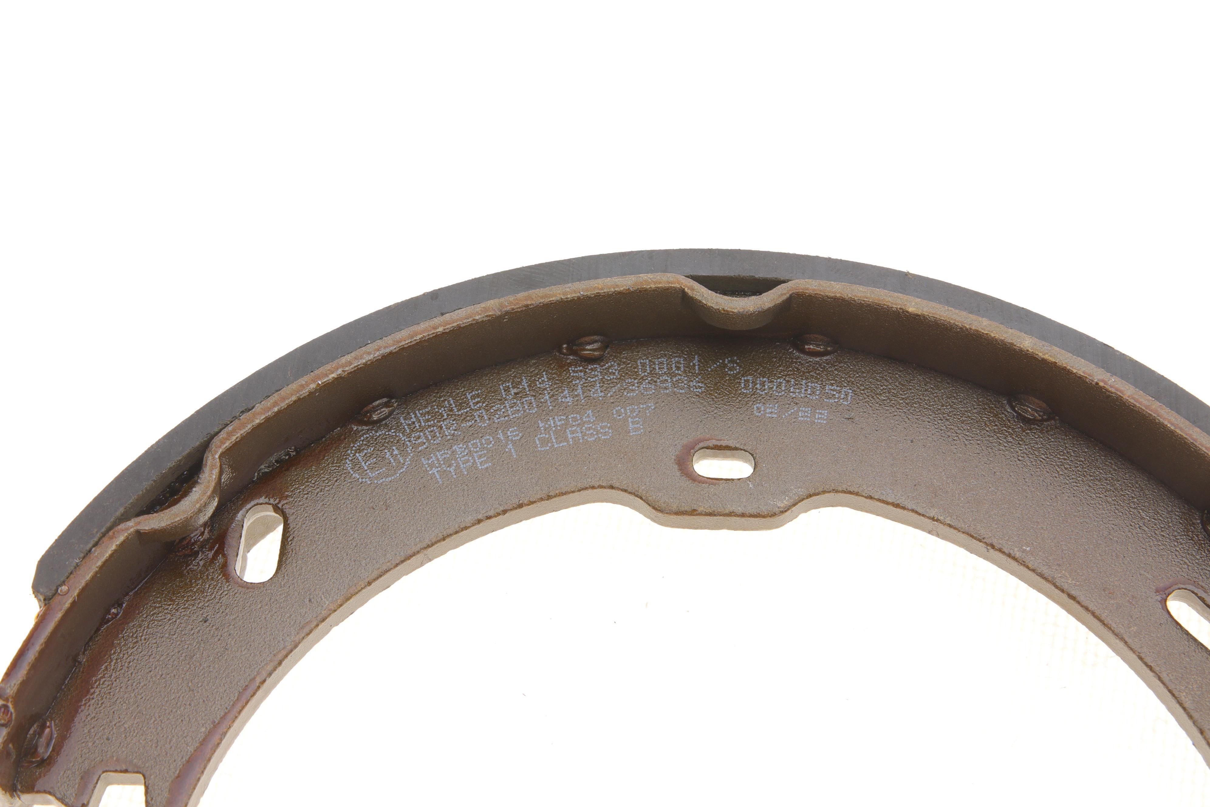 Колодки ручника MB Sprinter/VW Crafter 06- (180x25) (з пружинками)