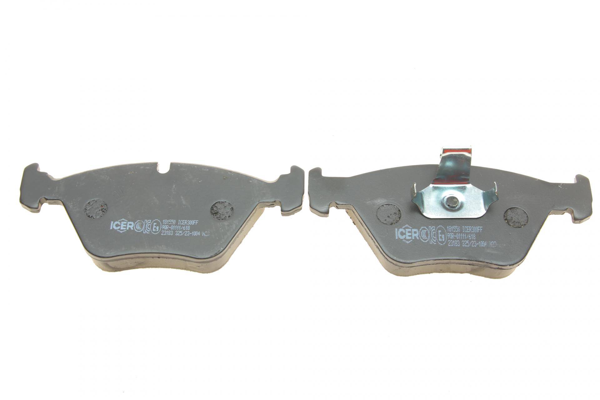 Колодки гальмівні (передні) BMW 3 (E46) 99-07/X3 (E83) 03-11/Z4 (E85/E86) 06-08