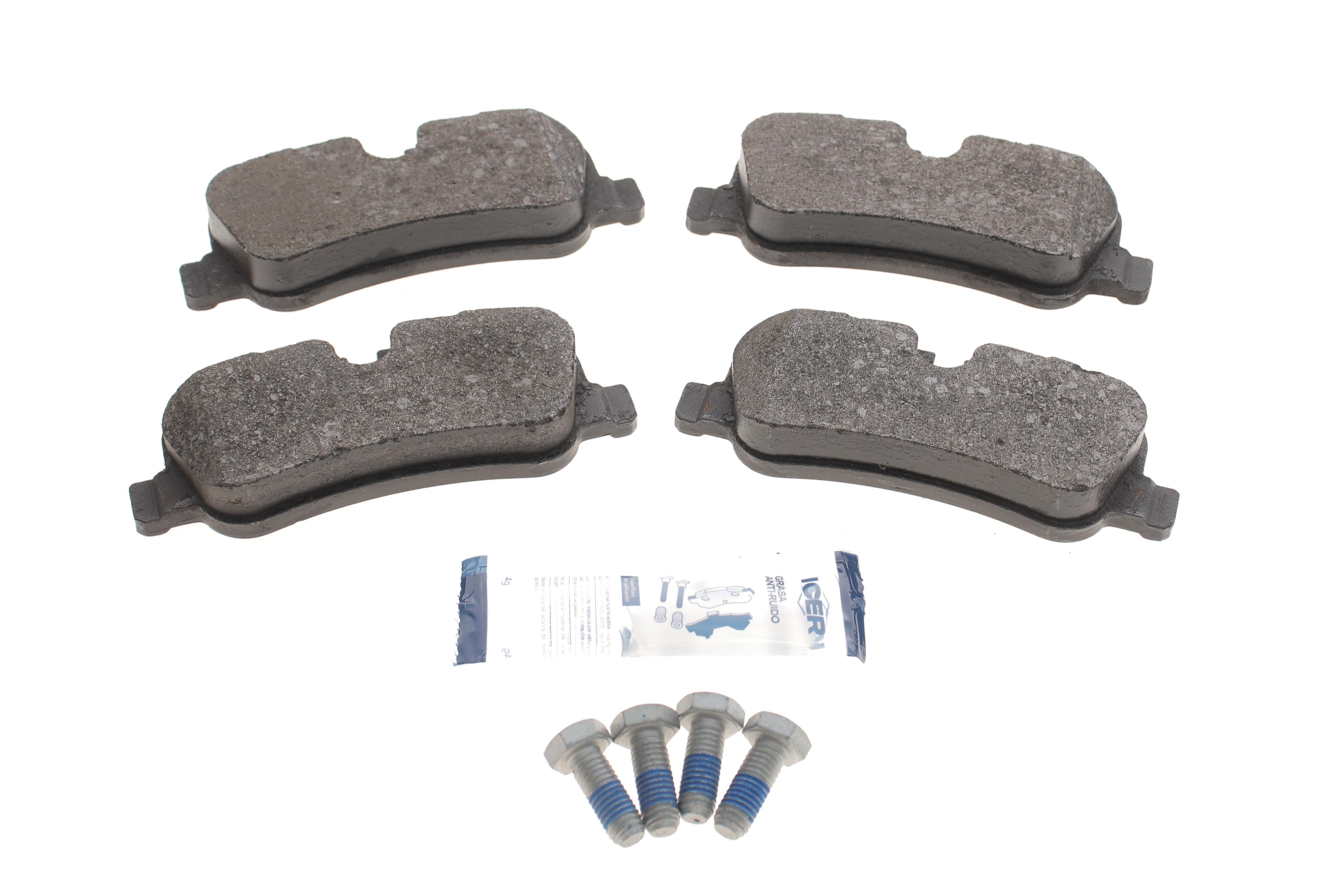 Колодки гальмівні (задні) Land Rover Discovery III/IV 04-/Range Rover 86-