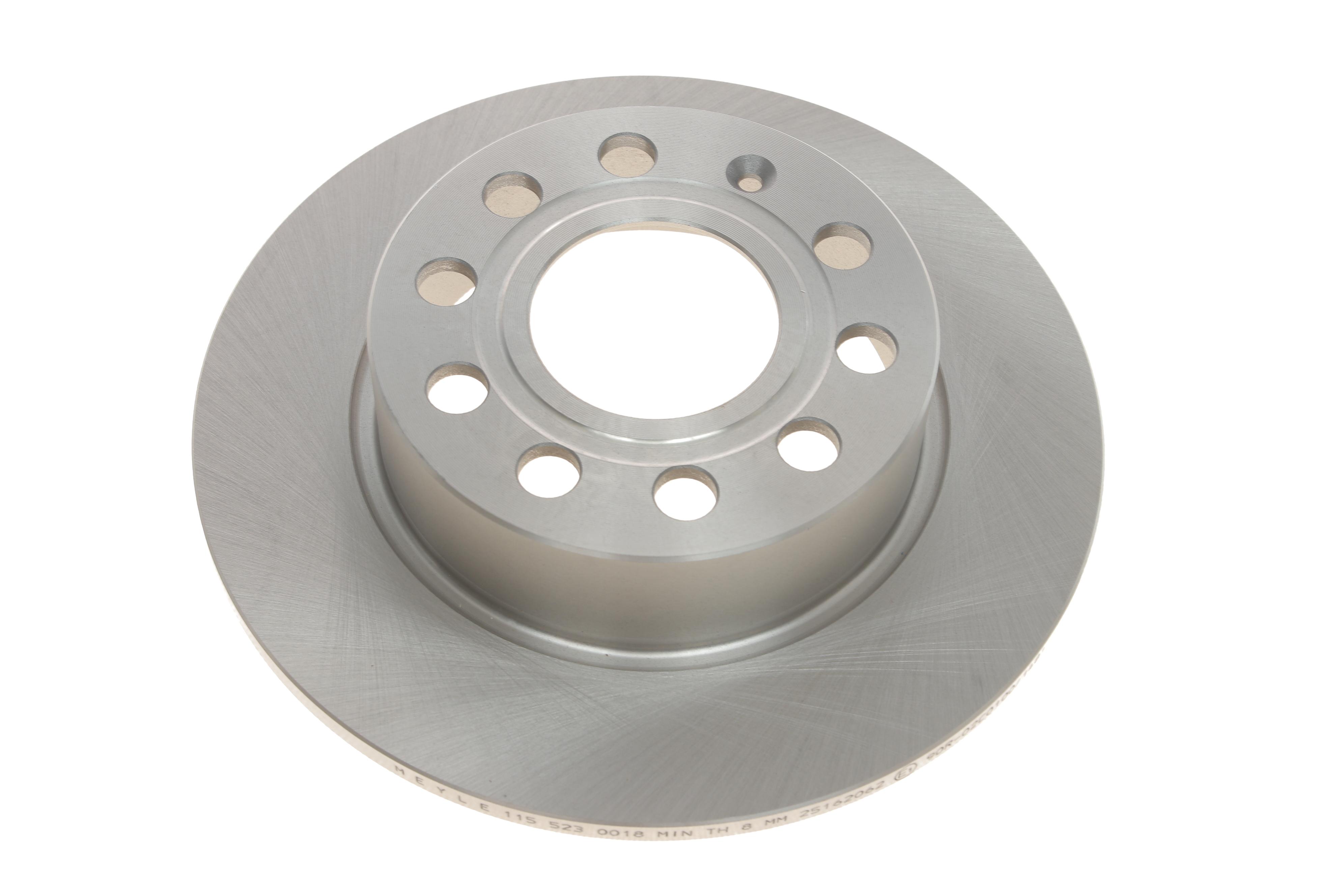 Диск гальмівний (задній) VW Caddy III 1.2-2.0 TDI/TSI 04-15 (253x10)