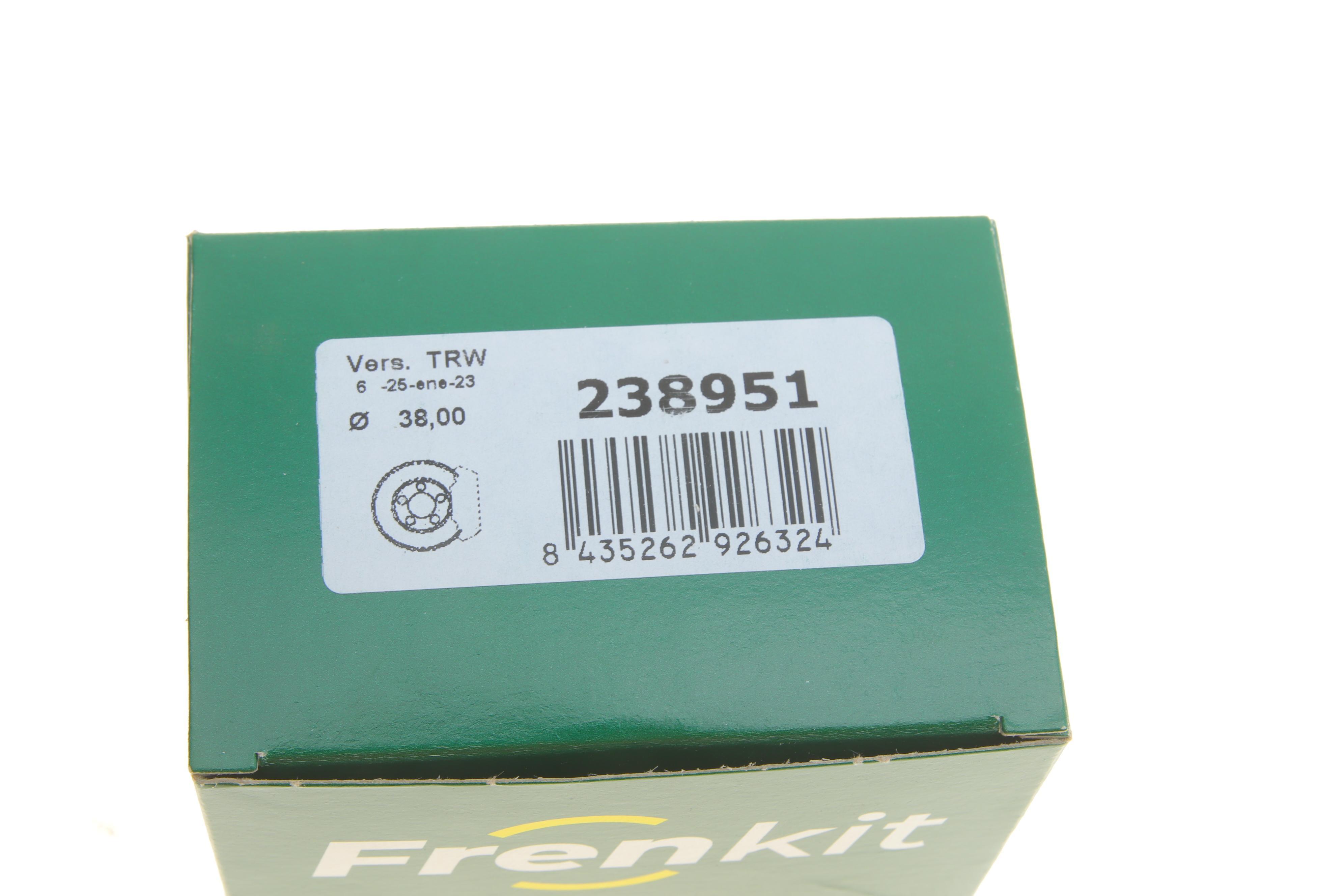 Ремкомплект супорта (заднього/EPB) VW Passat/Renault Grand Scenic III 05- (d=38mm) (TRW) (+поршень)