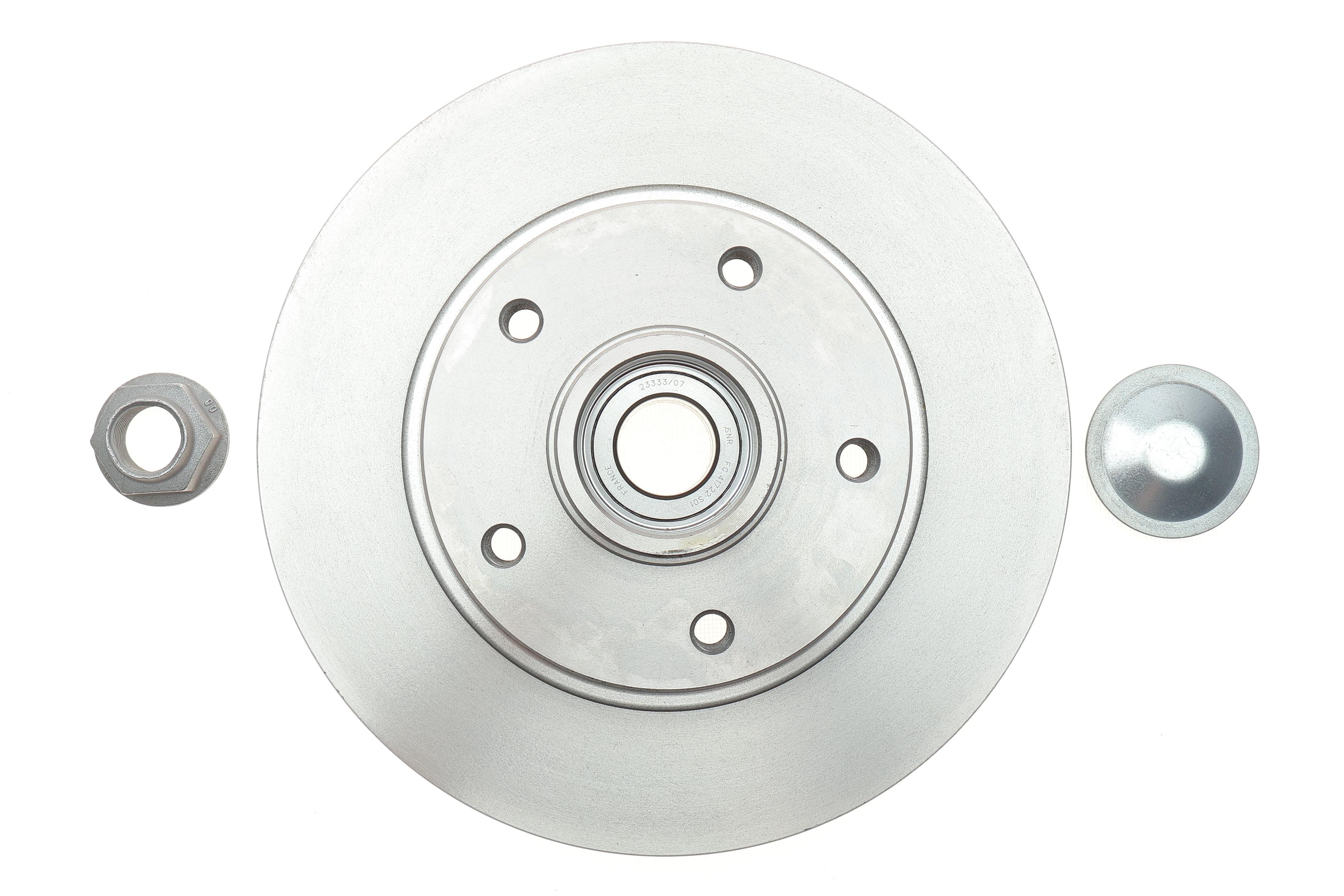 Диск гальмівний (задній) Renault Megane 08- (260x8) +ABS