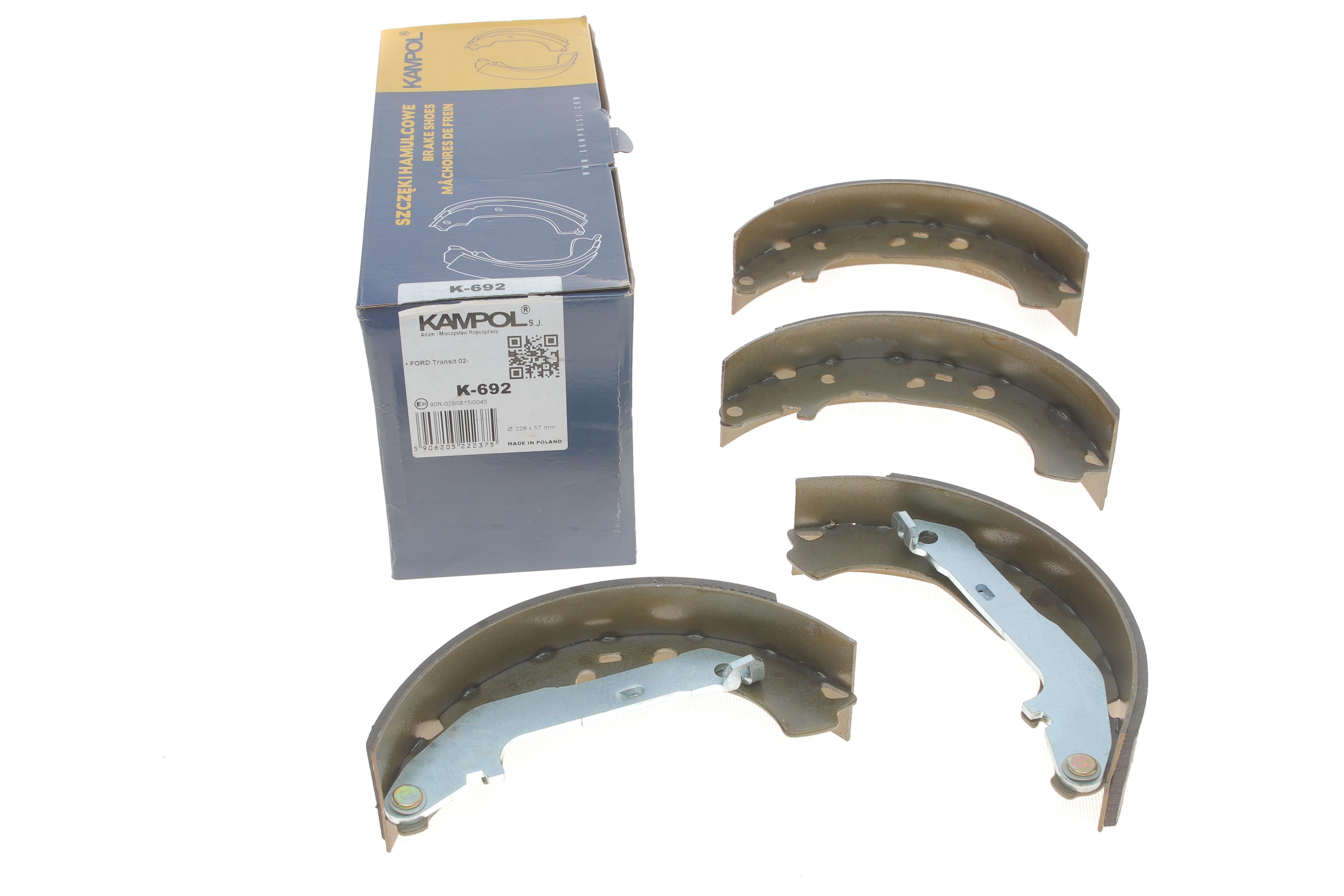 Колодки гальмівні (задні) Ford Connect 02- (барабанні) (228x57)