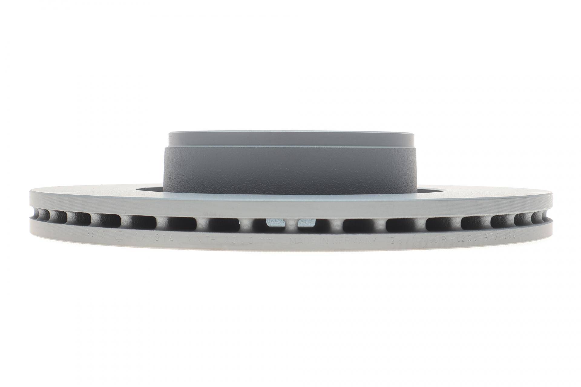 Диск гальмівний (передній) Audi A6 04-11 (314х25) (з покриттям) (вент.)