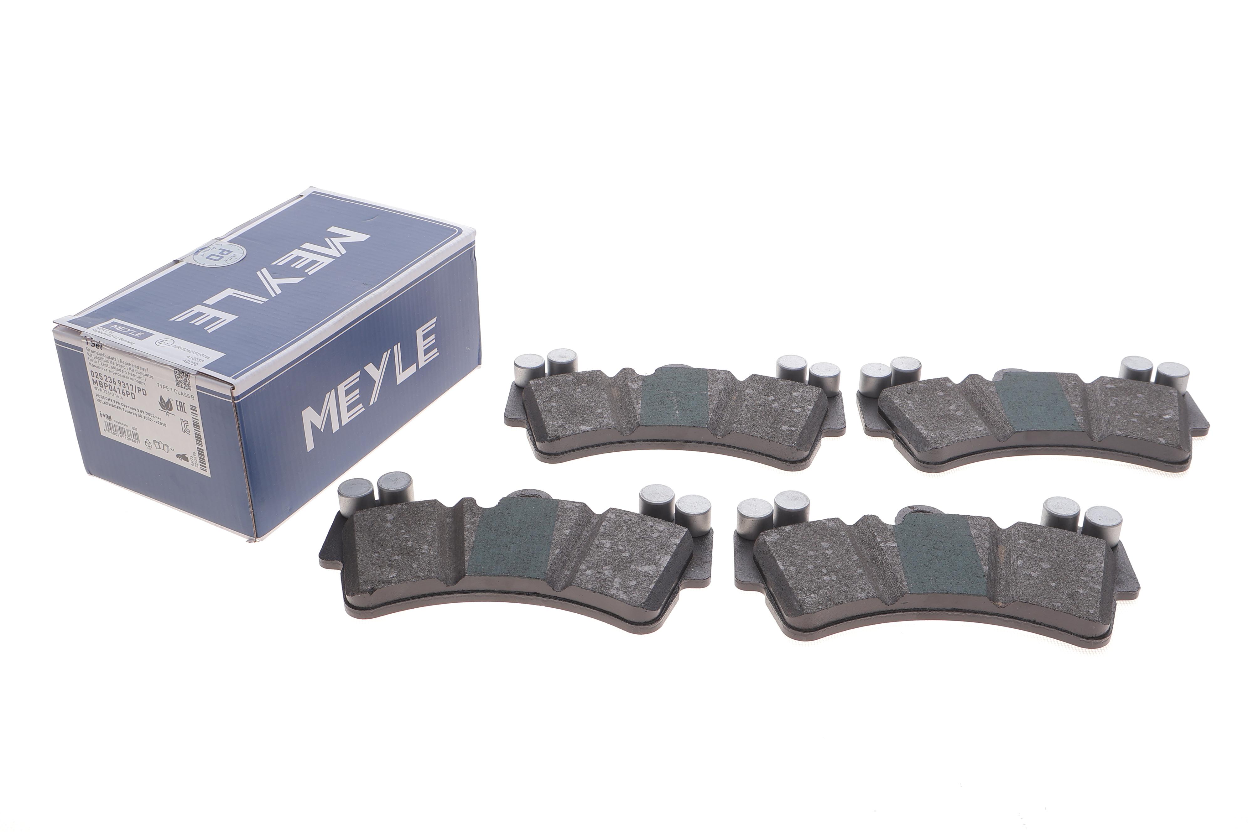 Колодки гальмівні (передні) Audi Q7/ Porsche Cayenne/VW Touareg 02-10 (Brembo)