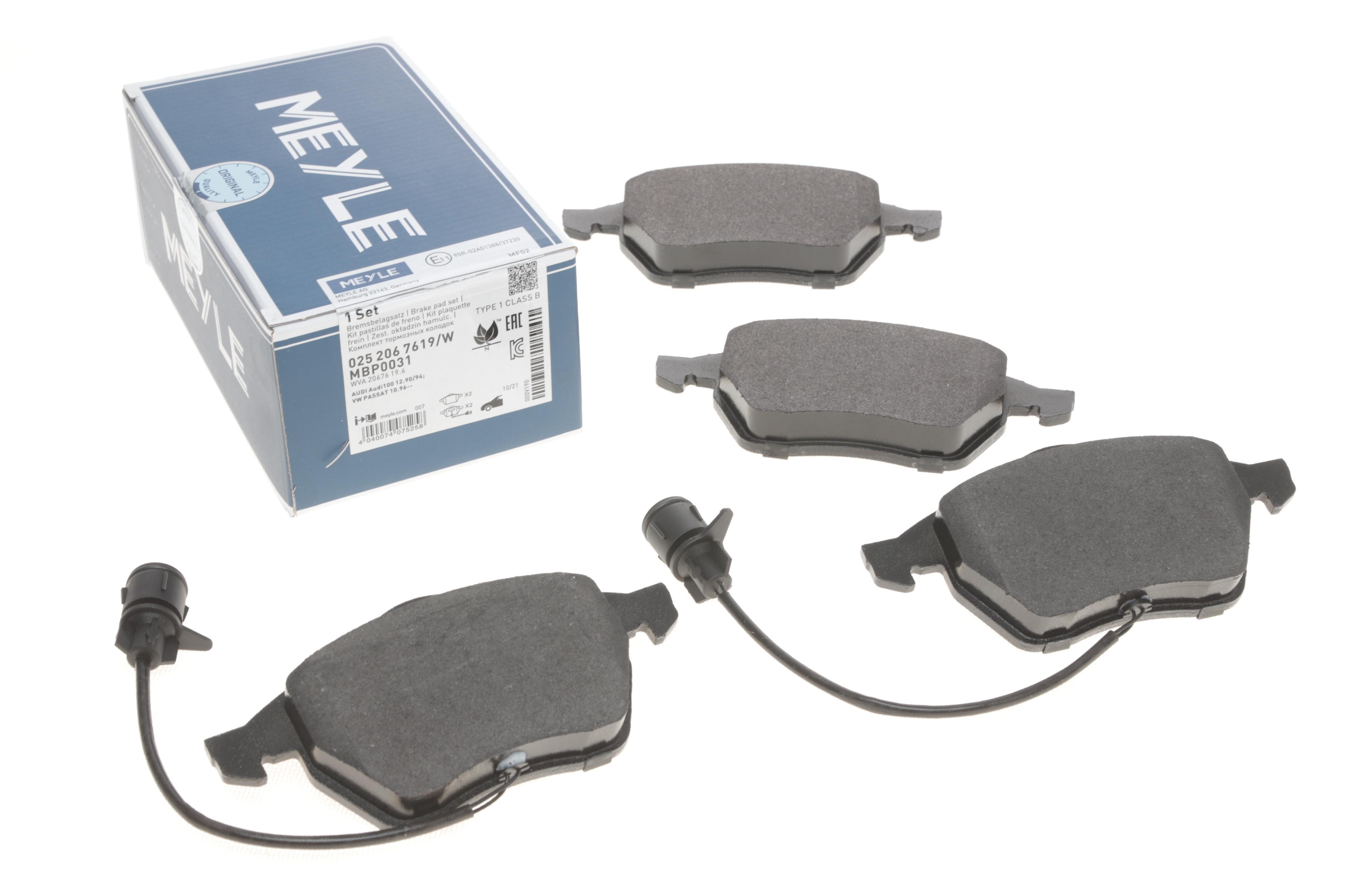 Колодки гальмівні (передні) Audi 100 91-94/A6 94-97 (з датчиками)