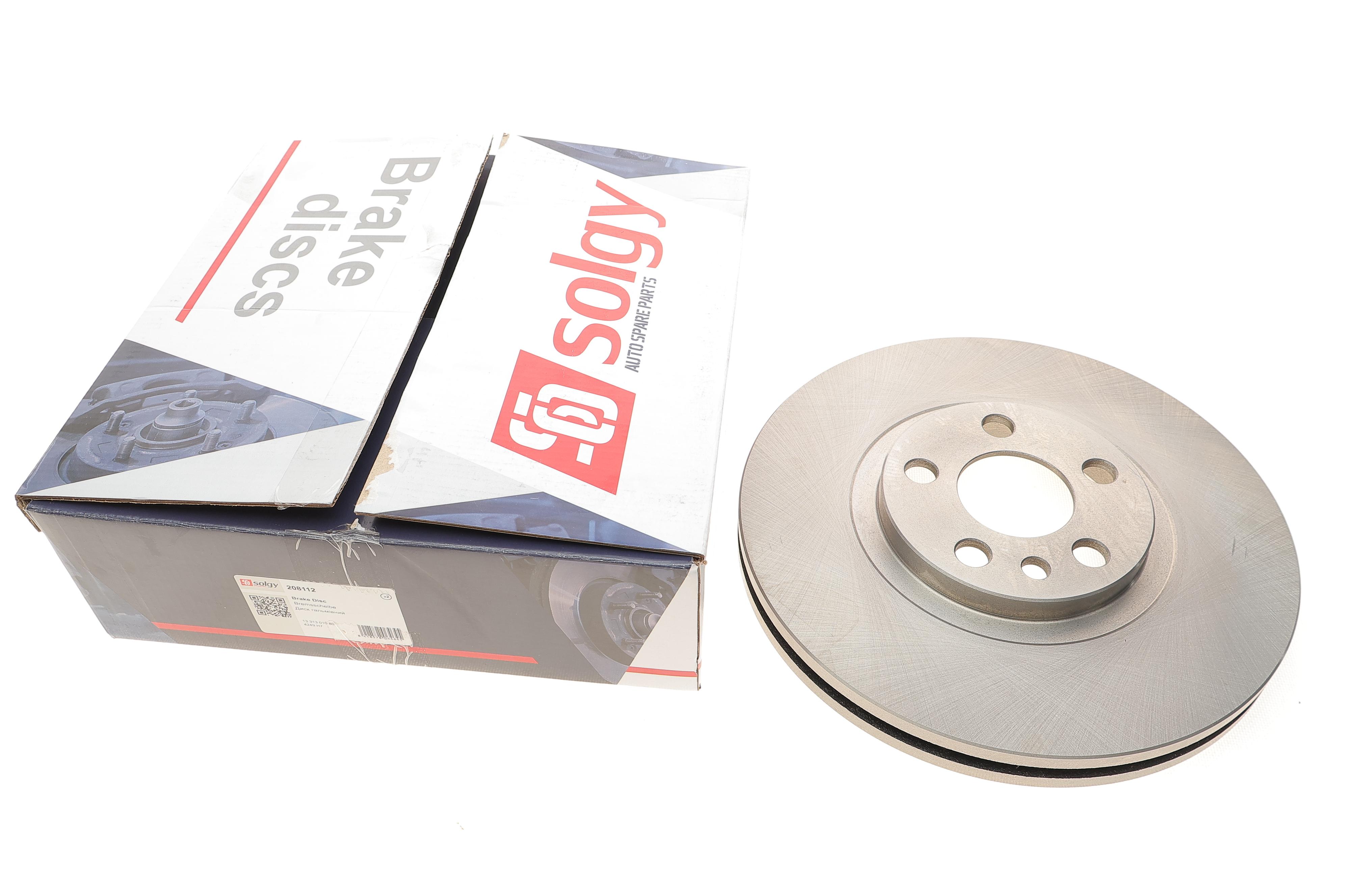 Диск гальмівний (передній) Citroen Jumpy/Peugeot Expert 1.6-2.0HDI 95- (285x28)