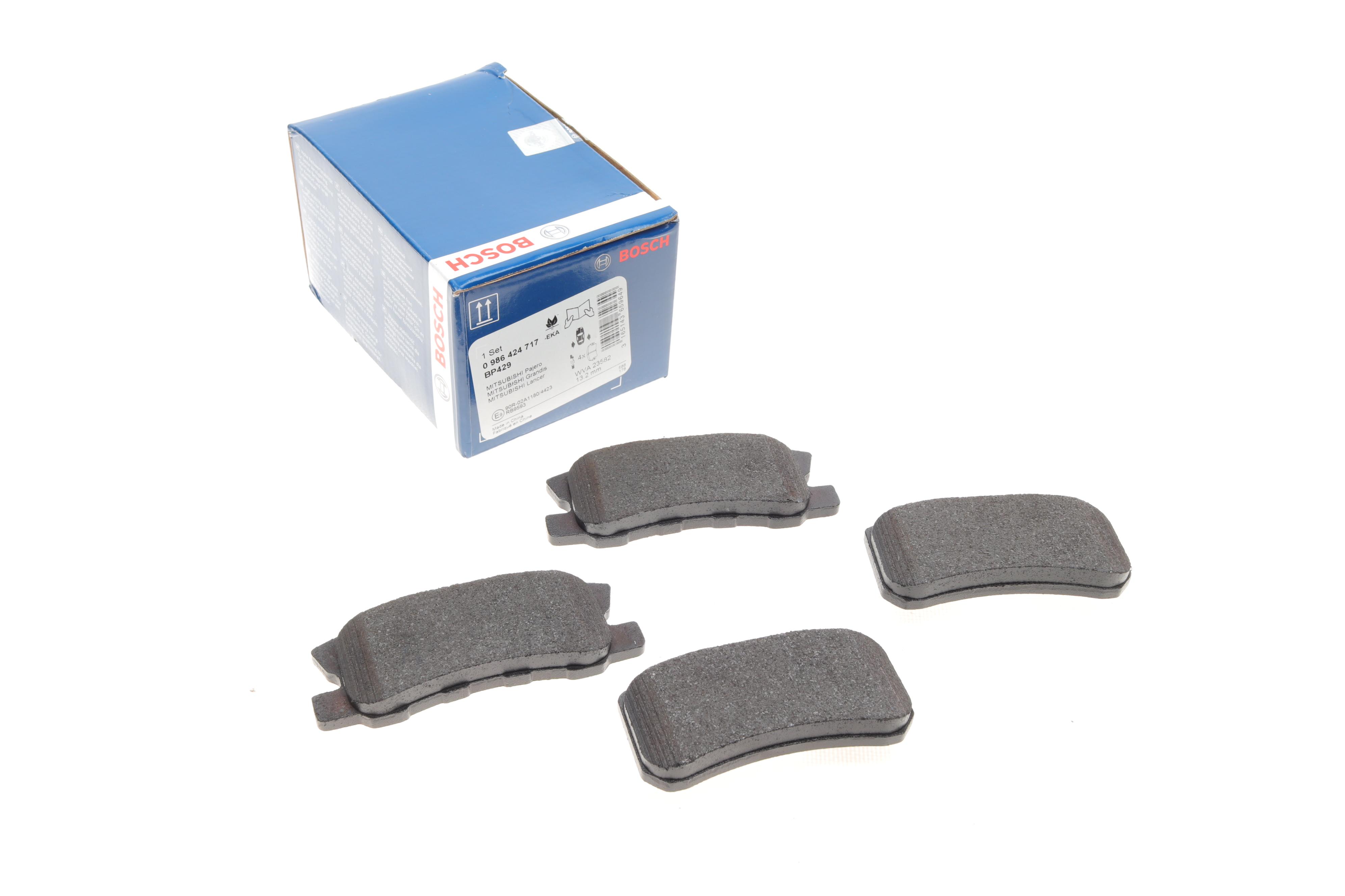 Колодки гальмівні (задні) Mitsubishi Outlander/Lancer/Pajero 00-