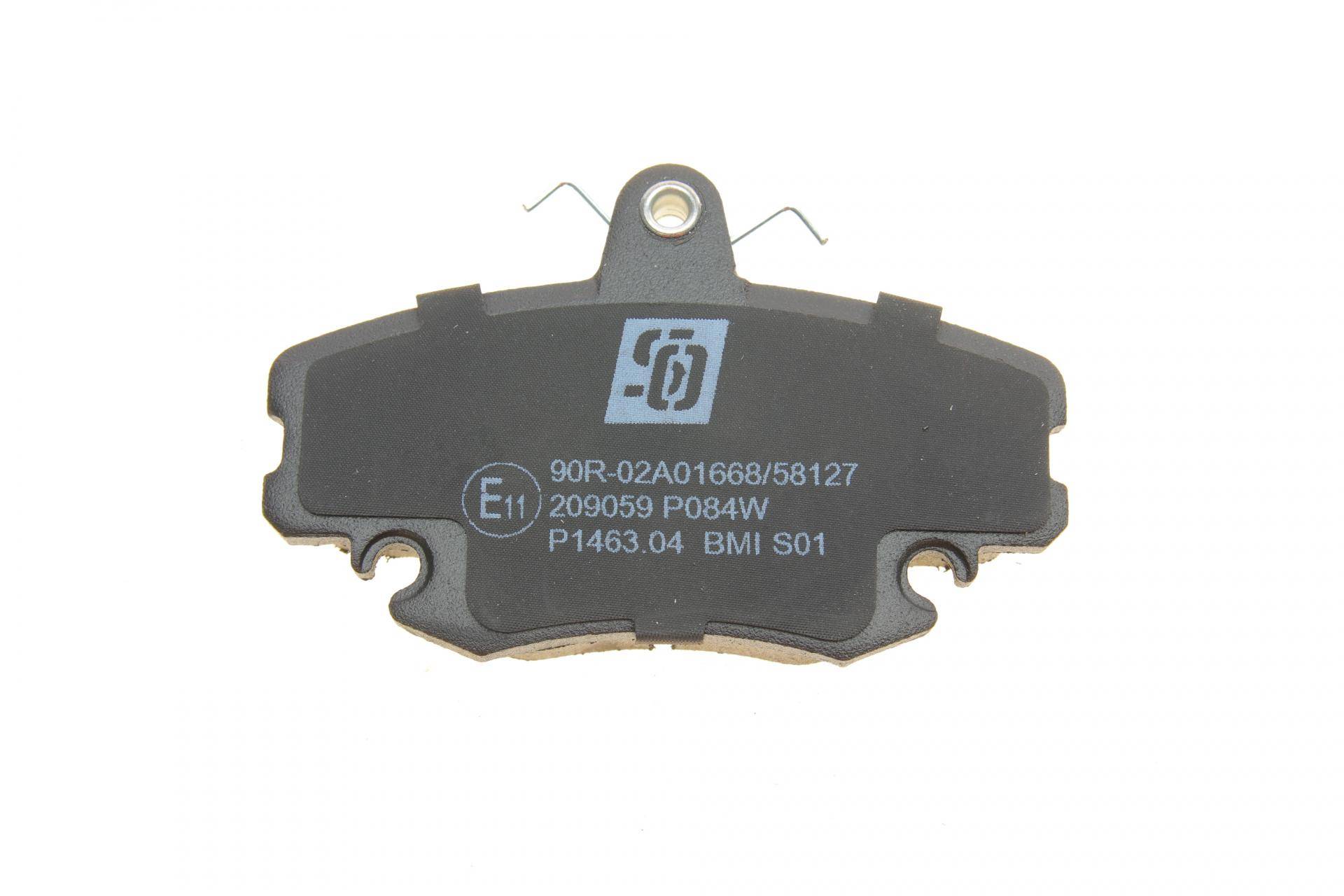 Колодки гальмівні (передні) Dacia Logan 04-/Renault Symbol/Clio/Megane/Peugeot 309 (з датчиком)