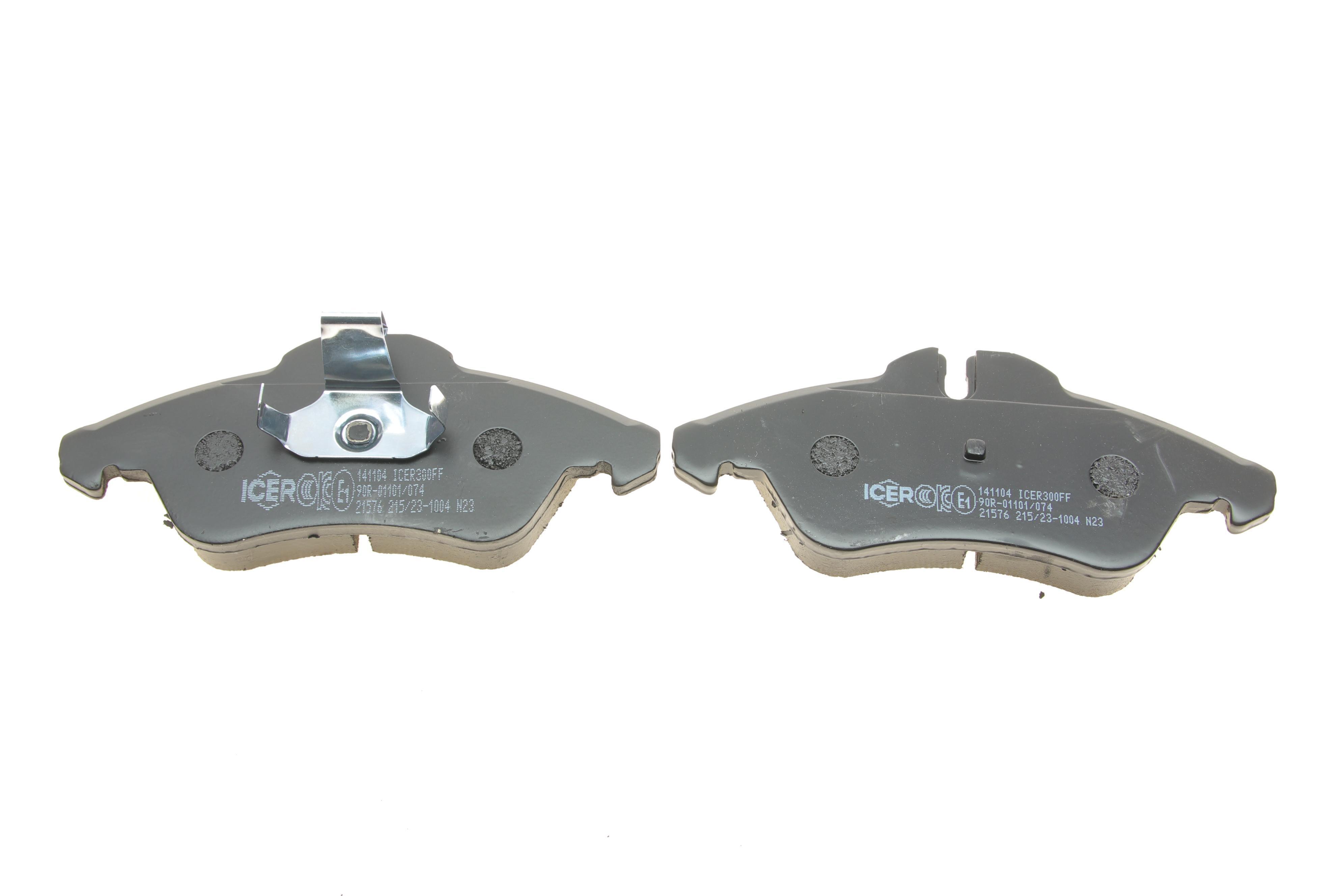 Колодки гальмівні (передні) MB Sprinter (901-904) 208-416 95-06/Vito (W638) 96-03 (датчики L=210mm)