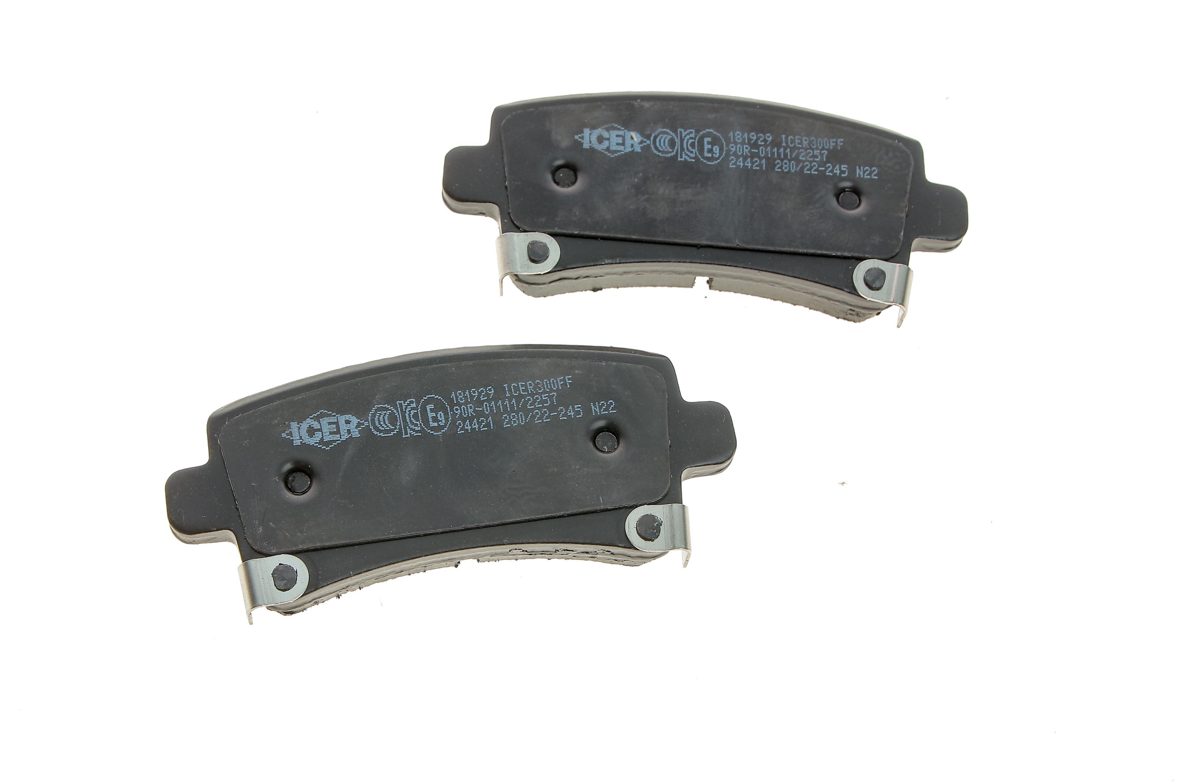 Колодки гальмівні (задні) Opel Insignia 08-17/Chevrolet Malibu/Bentley Flying Spur 12-/Saab 9-5 10-