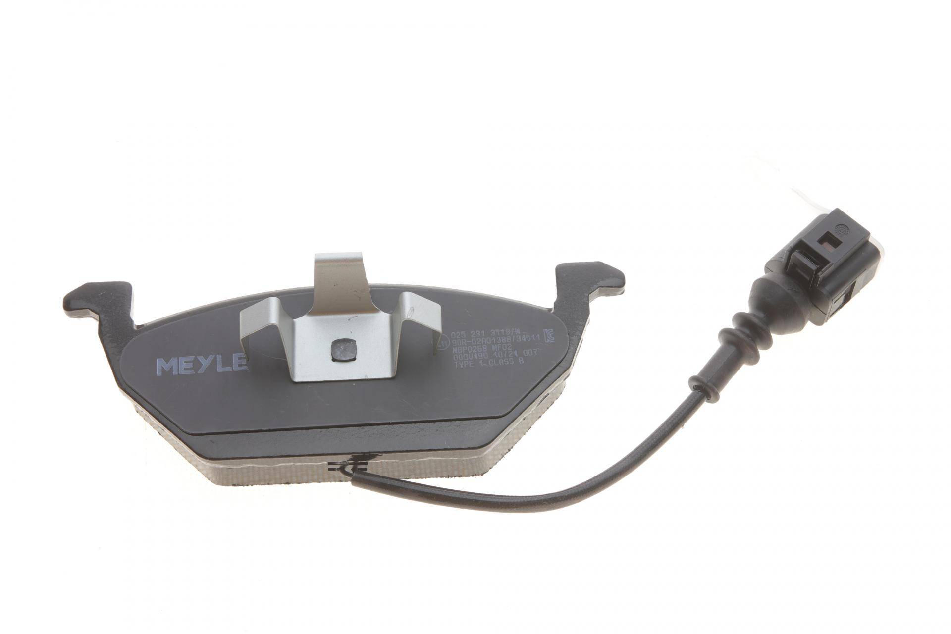 Колодки гальмівні (передні) VW Caddy 03- (з датчиком)