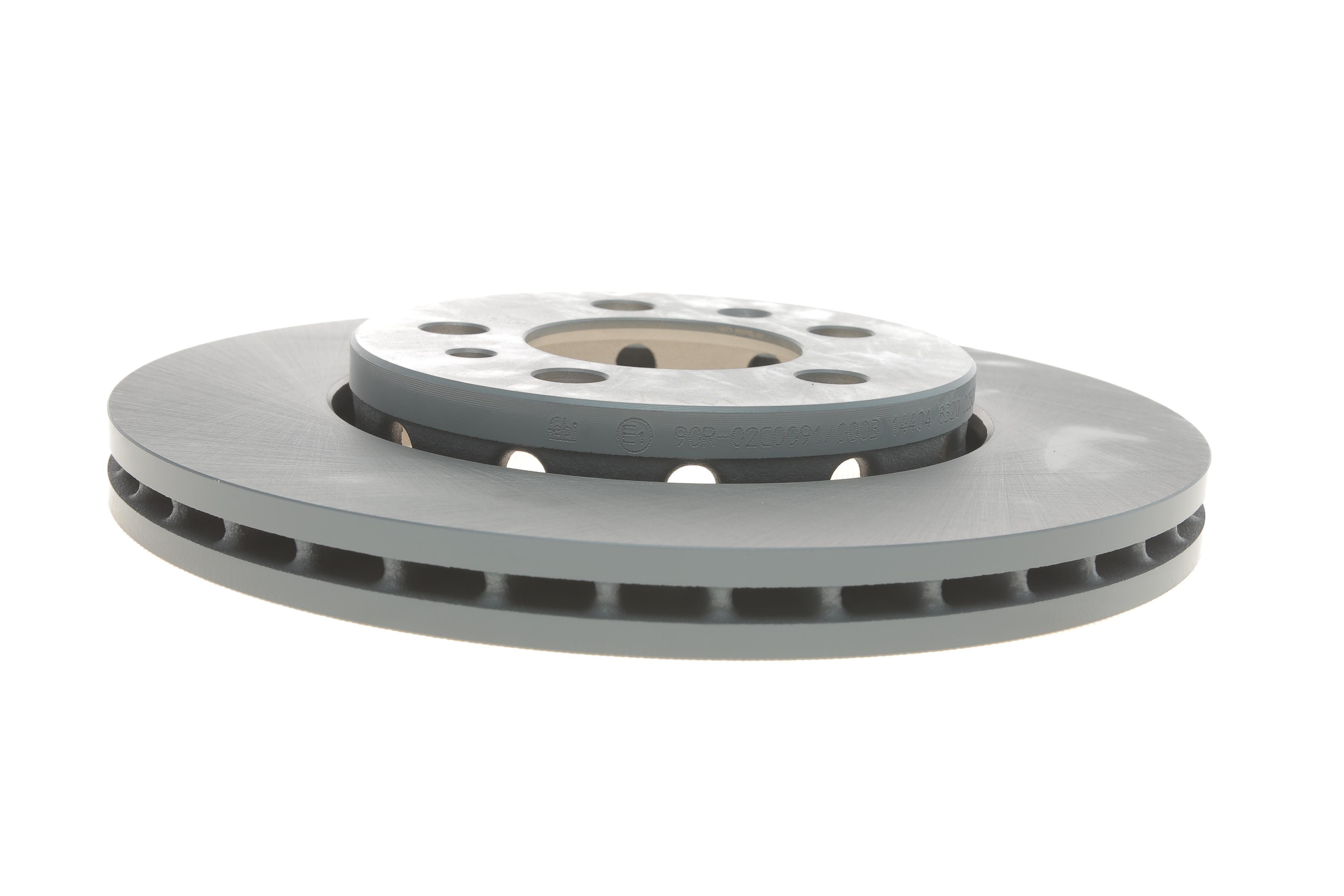 Диск гальмівний (передній) Skoda Octavia/Fabia/Roomster 06- (256x22)