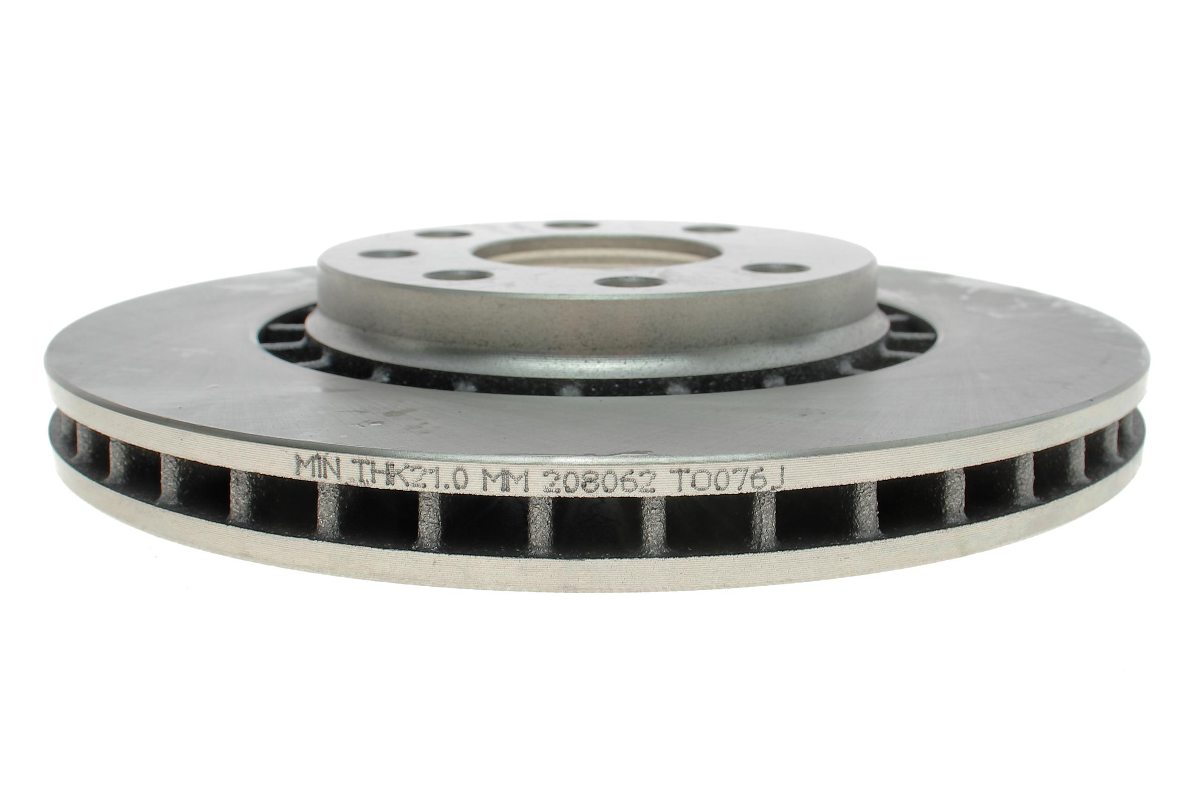 Диск гальмівний (передній) Opel Astra F/Kadett E/Vectra A/B 89-/Daewoo Lanos 97- (256x24)