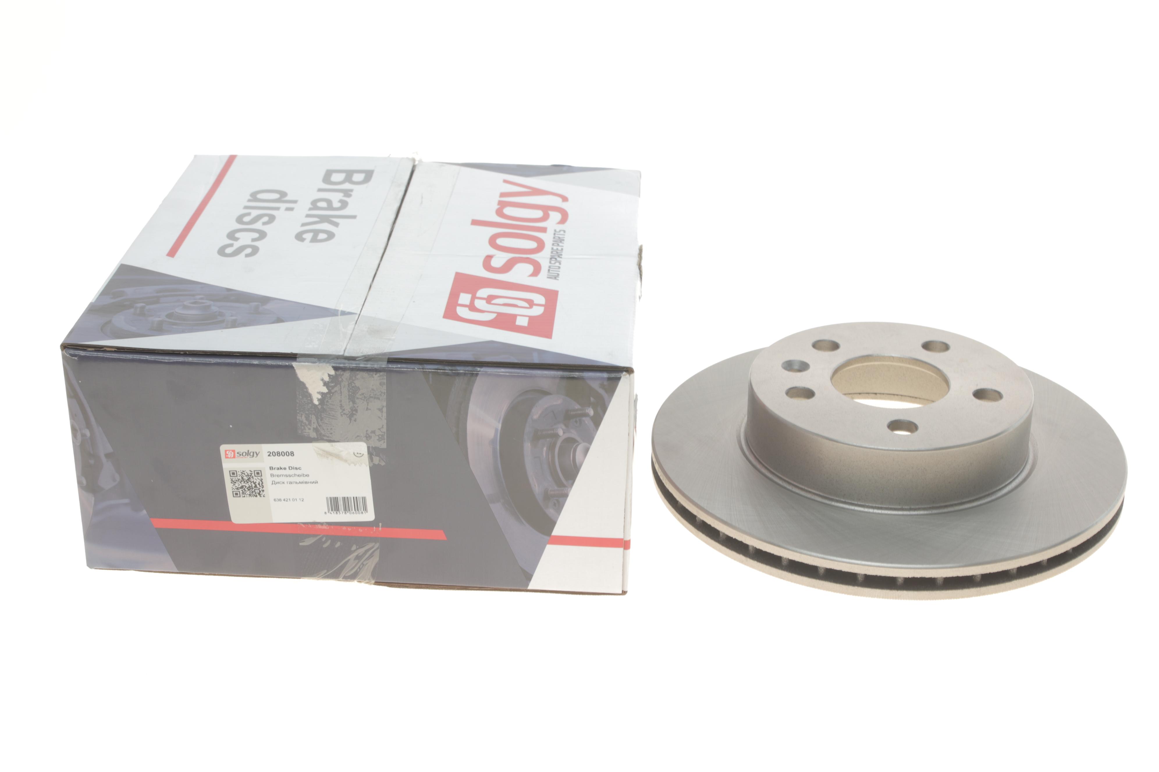 Диск гальмівний (передній) MB Vito (W638) 96- (276x22)