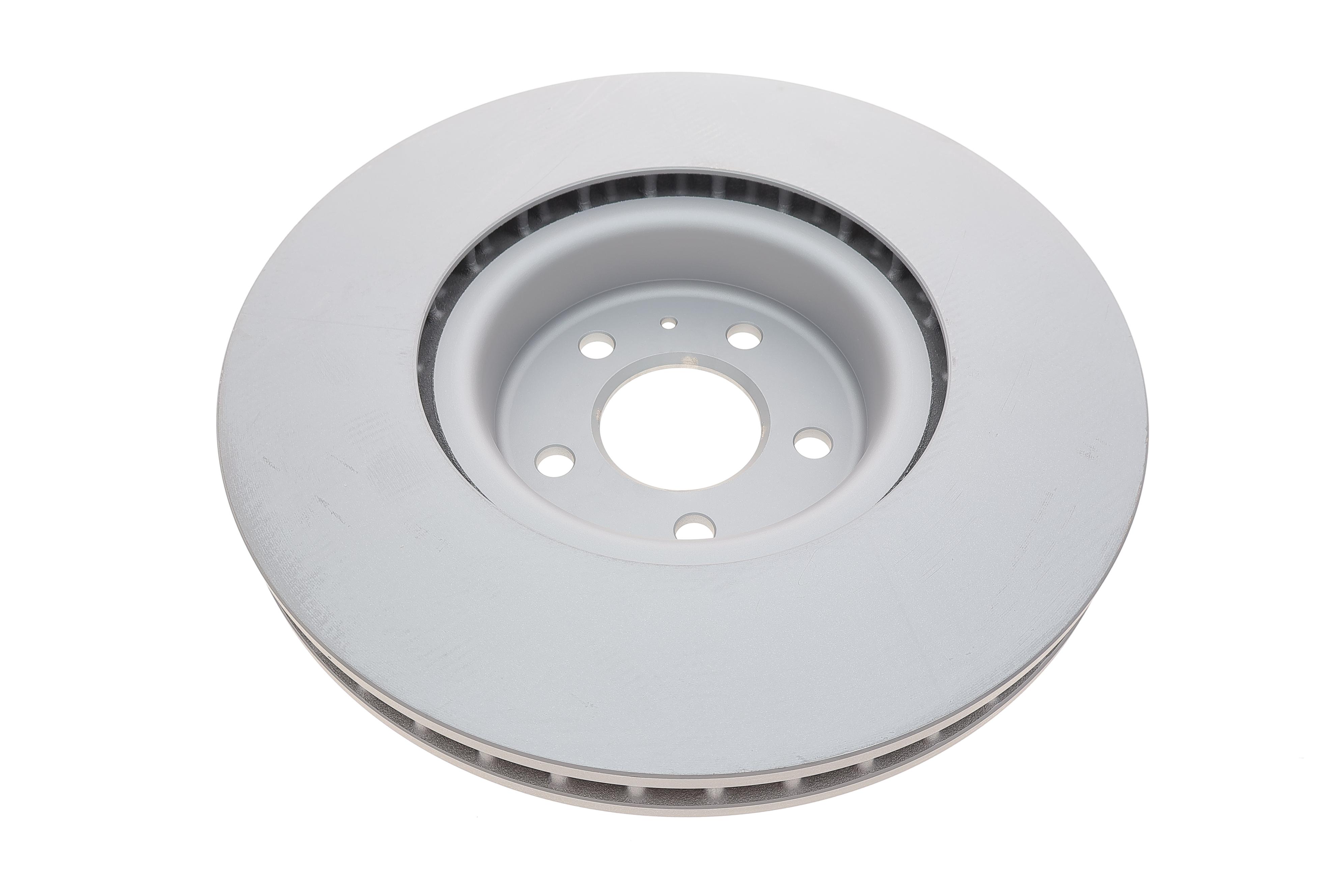 Диск гальмівний (передній) Audi A5/Q7 15-/VW Touareg 17- (349x34) (з покриттям) (вент.)