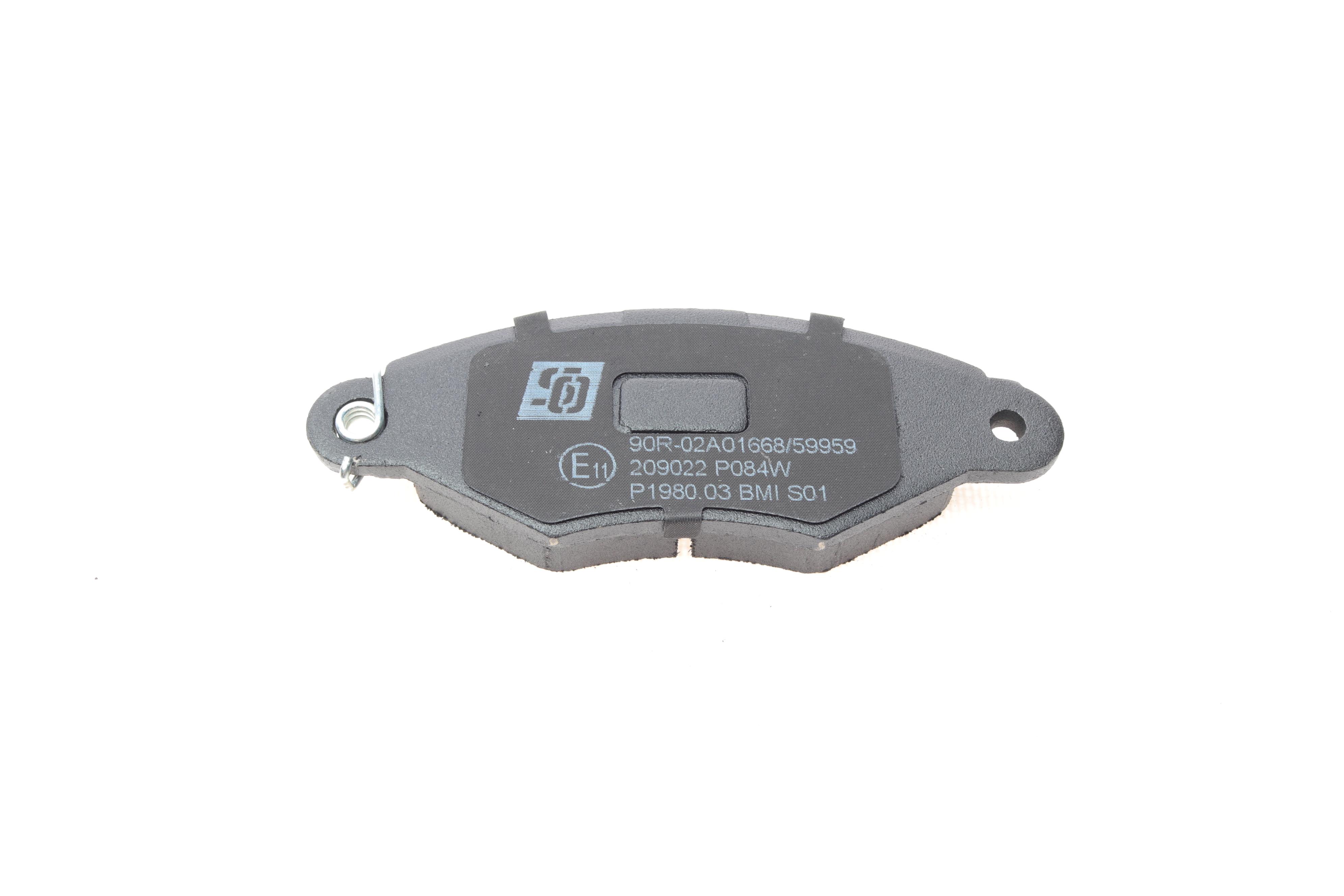 Колодки гальмівні (передні) Renault Kangoo 98- (Bosch)