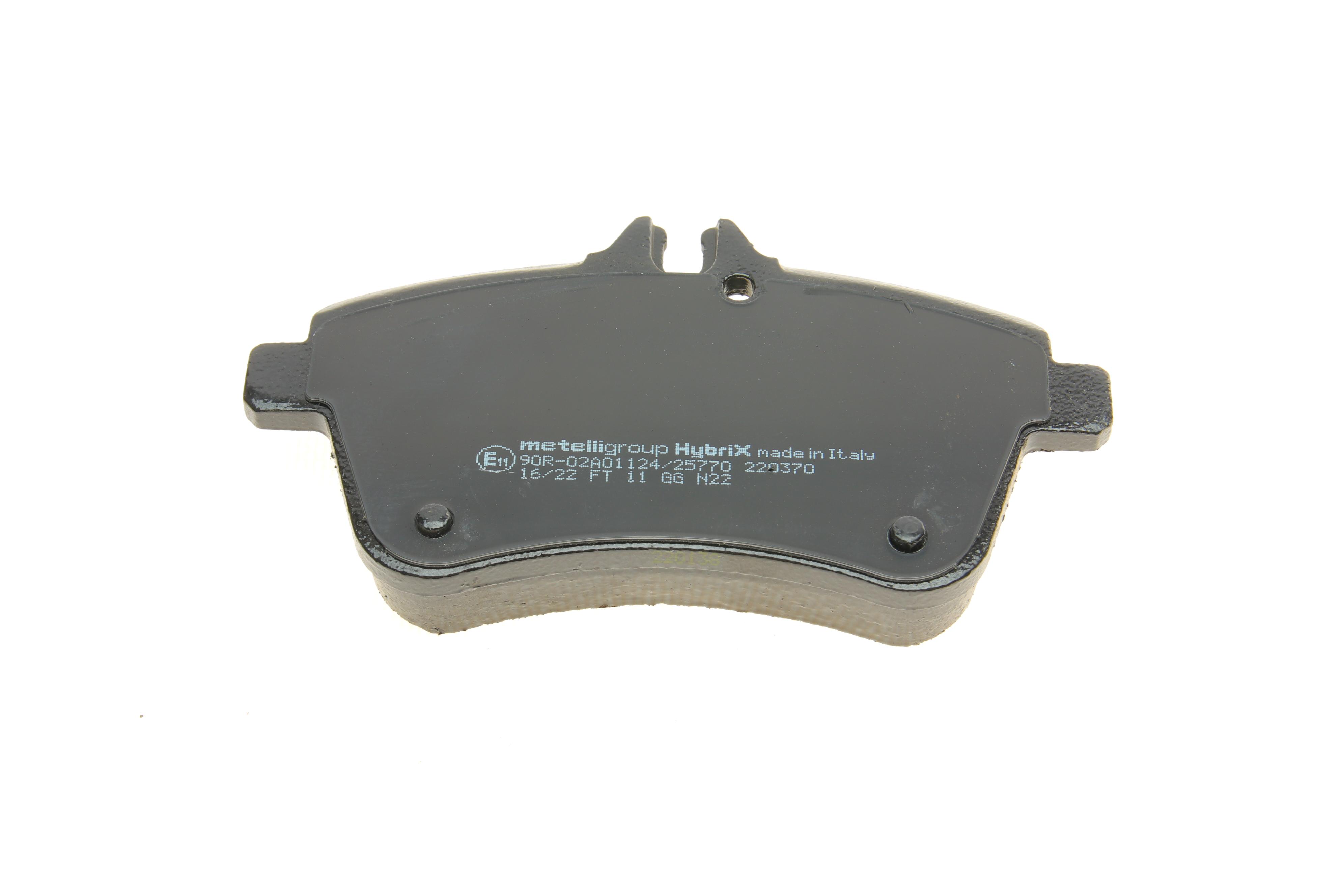 Колодки гальмівні (передні) MB A-class (W169)/B-class (W245) 04-12 (Bosch)